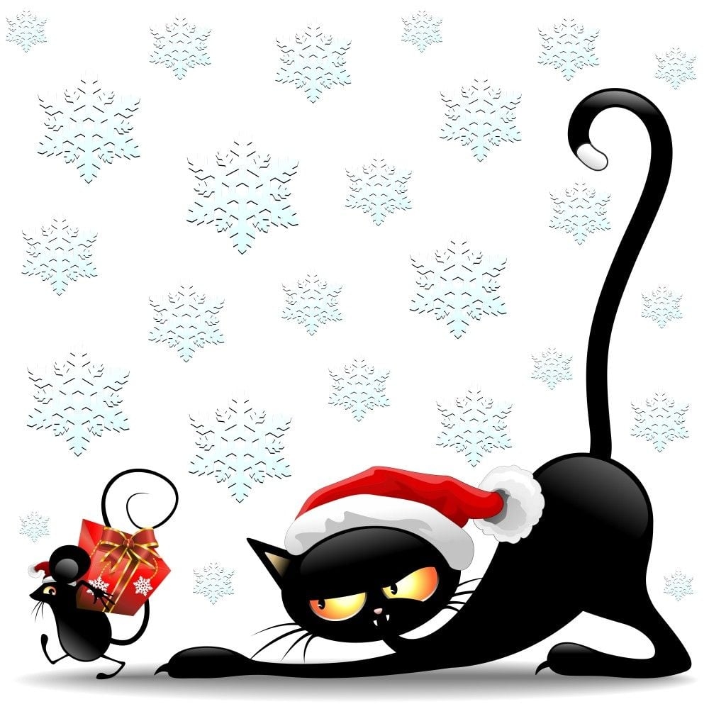 1000x1000 Free download Cartoon Cat Fotos Funny Christmas Cat Cartoon Free Wallpaper [] for your Desktop, Mobile & Tablet. Explore Free Funny Christmas Wallpaper. Free Funny Christmas Wallpaper, Funny Christmas, Phone