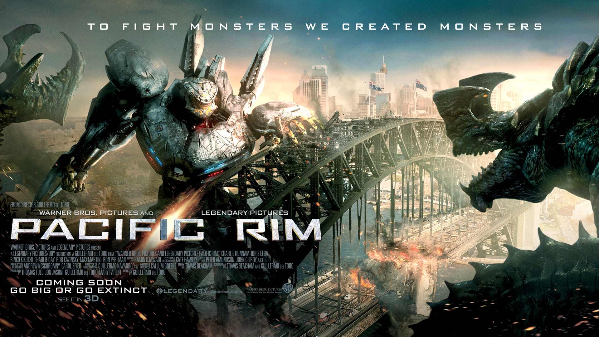 1920x1080 Free download Pacific Rim Wallpaper Desktop Background Movie, Desktop