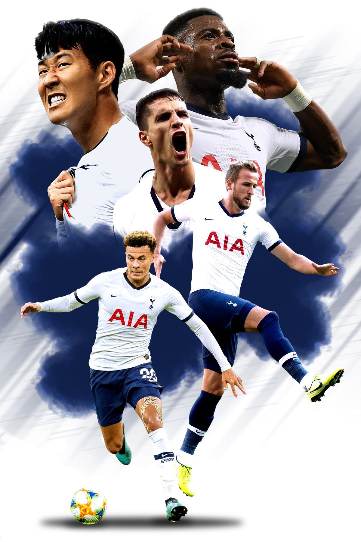 1200x1800 Tottenham Players Wallpaper Free Tottenham Players Background, Phone