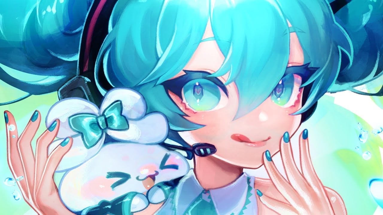 1280x720 Made With Passion. Miku x Cinnamoroll fanart, Desktop