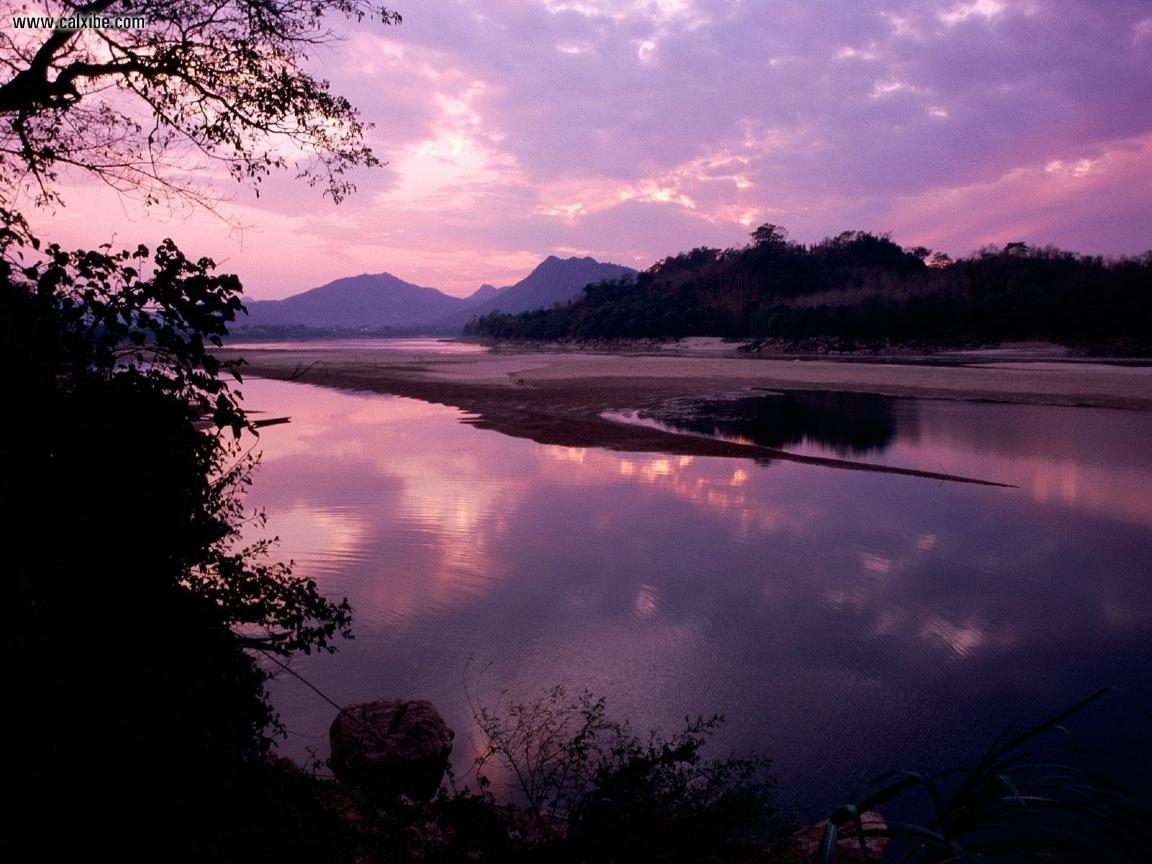 1160x870 Nature: Khan River Luang Prabang Laos, picture nr. 17373, Desktop