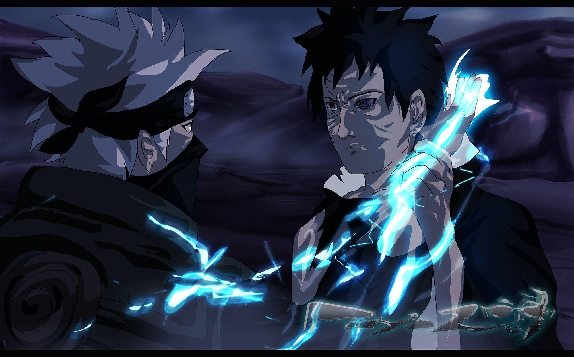 2000x1250 Kakashi and Obito Wallpaper, Desktop