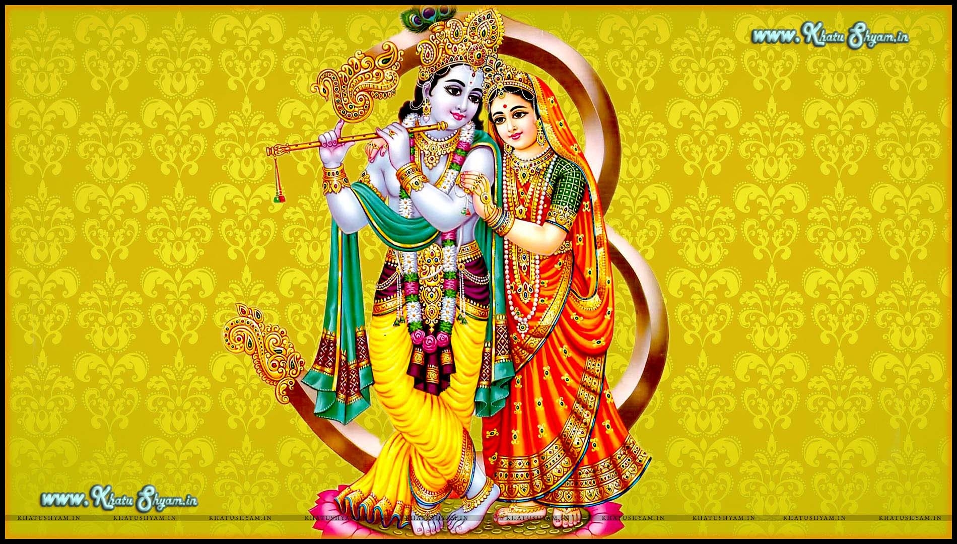 1900x1080 Download Radhe Krishna Shyam Ji Lord Krishna Beautifull HD Wallpaper, Desktop