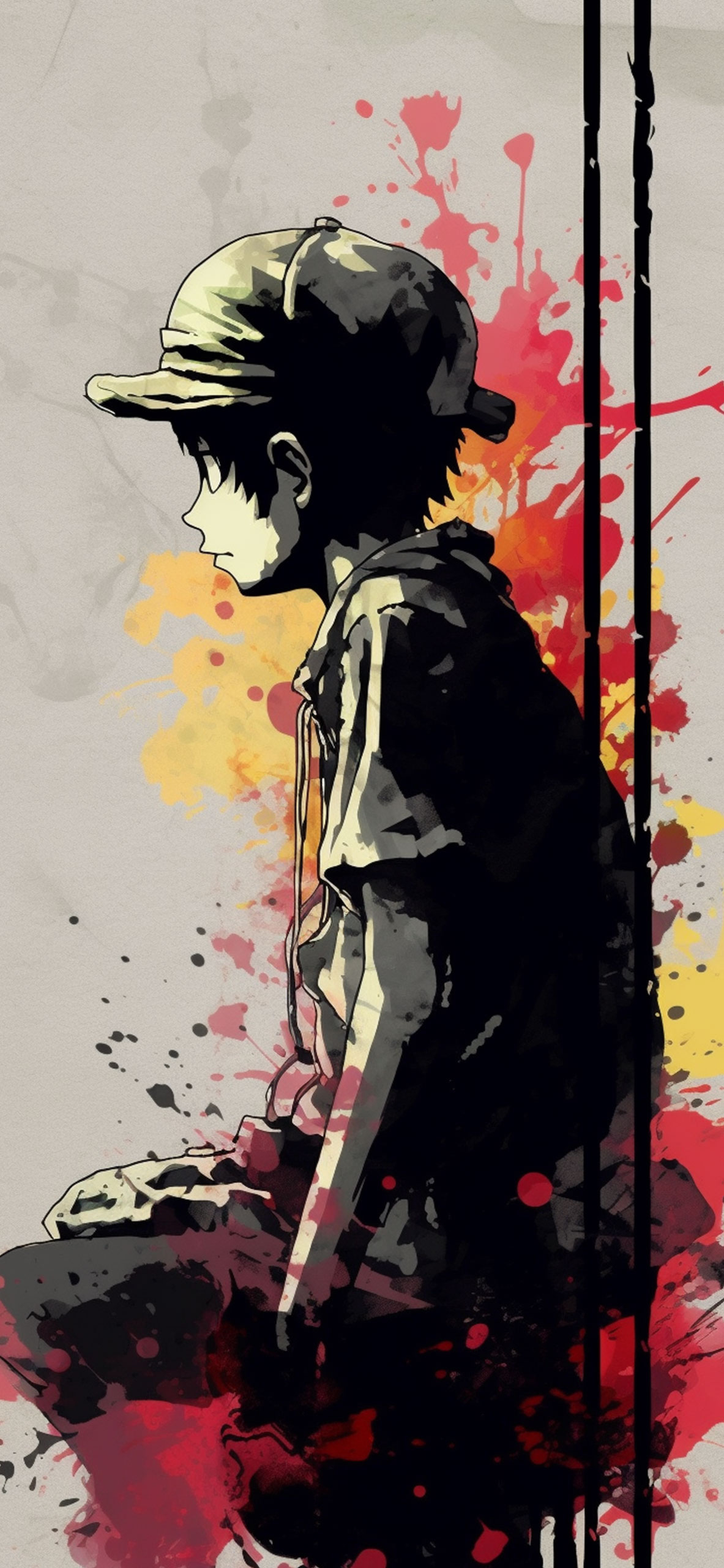 1190x2560 Monkey D. Luffy Street Wallpaper Luffy Wallpaper iPhone, Phone