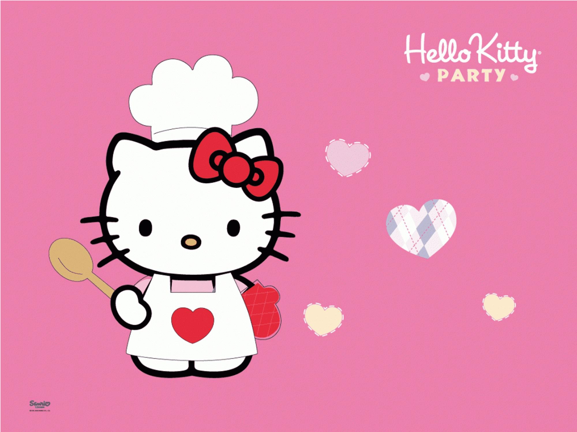 2000x1500 Hello Kitty Valentines Day Wallpaper, Desktop