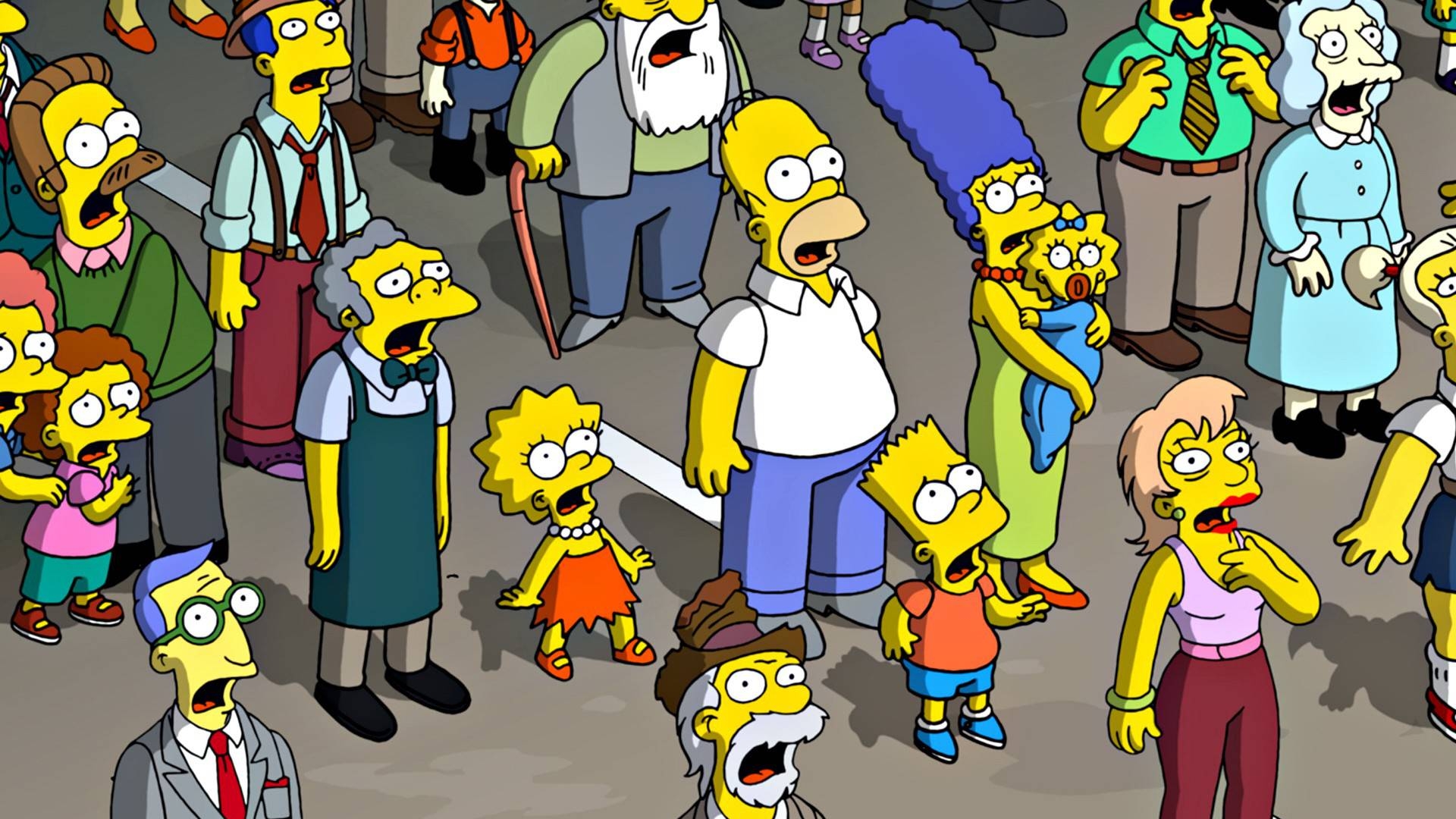 1920x1080 Simpsons Wallpaper HD. HD Wallpaper, Background, Image, Art, Desktop