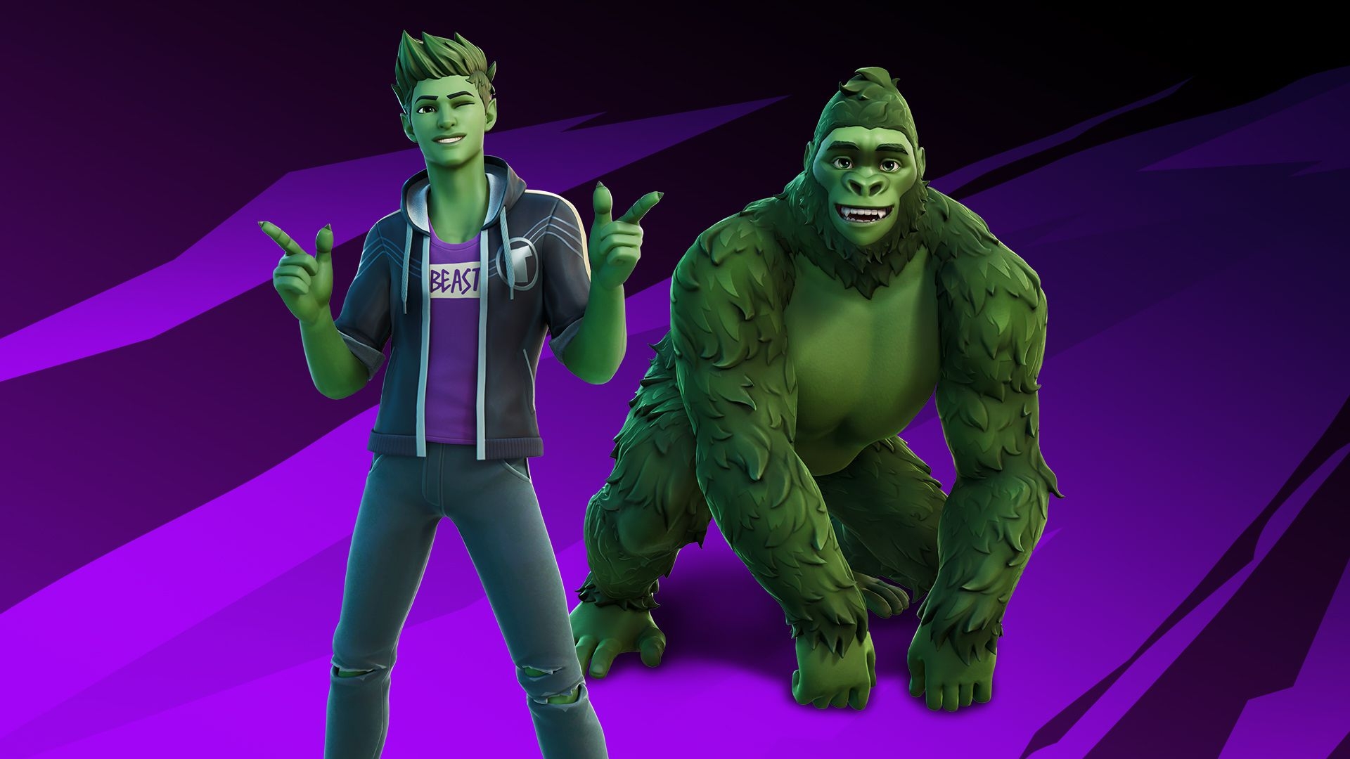 1920x1080 Beast Boy Fortnite wallpaper, Desktop