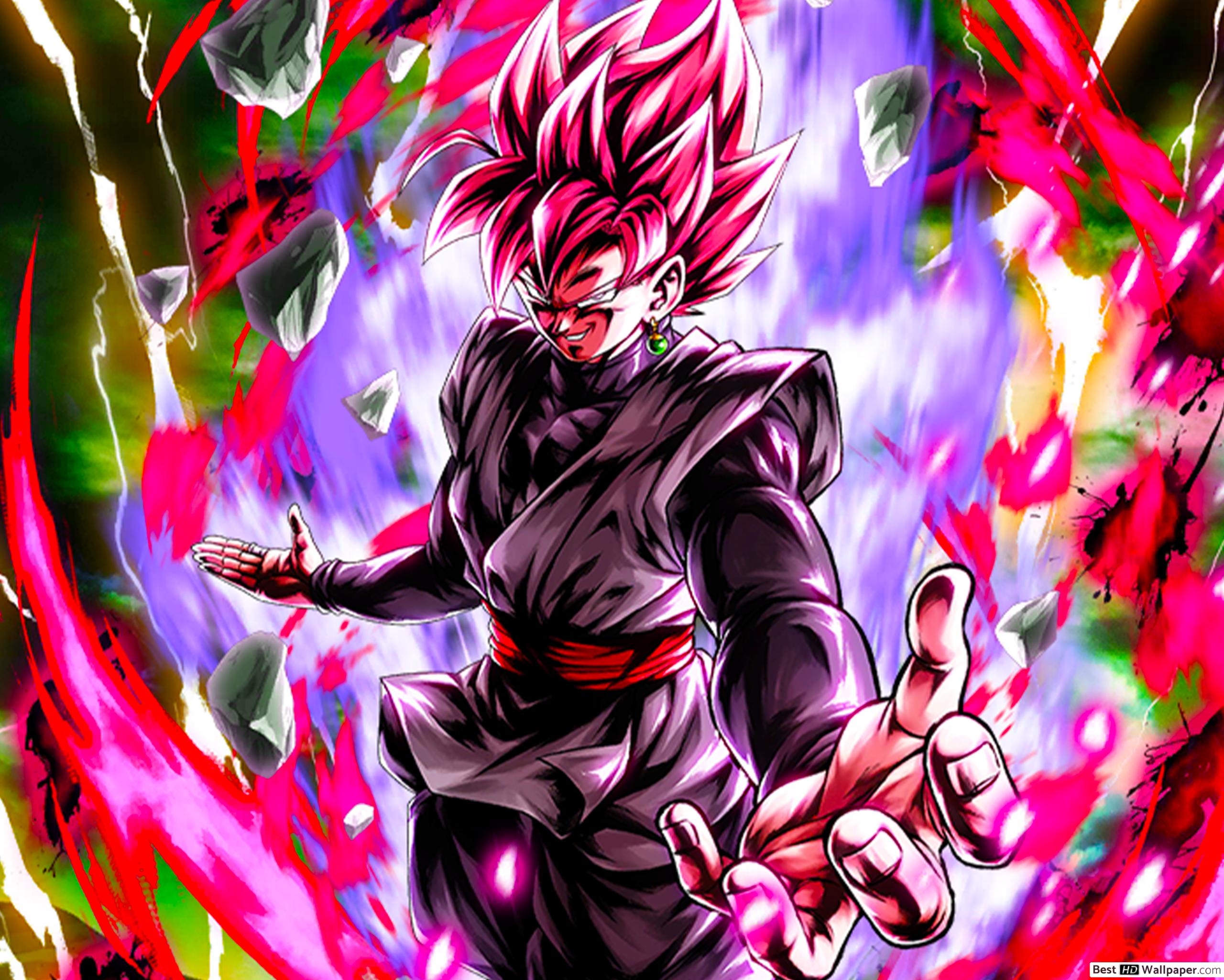 2560x2050 Super Saiyan Rose / Goku Black from Dragon Ball Super [Dragon Ball Legends Arts] for Desktop HD wallpaper download, Desktop