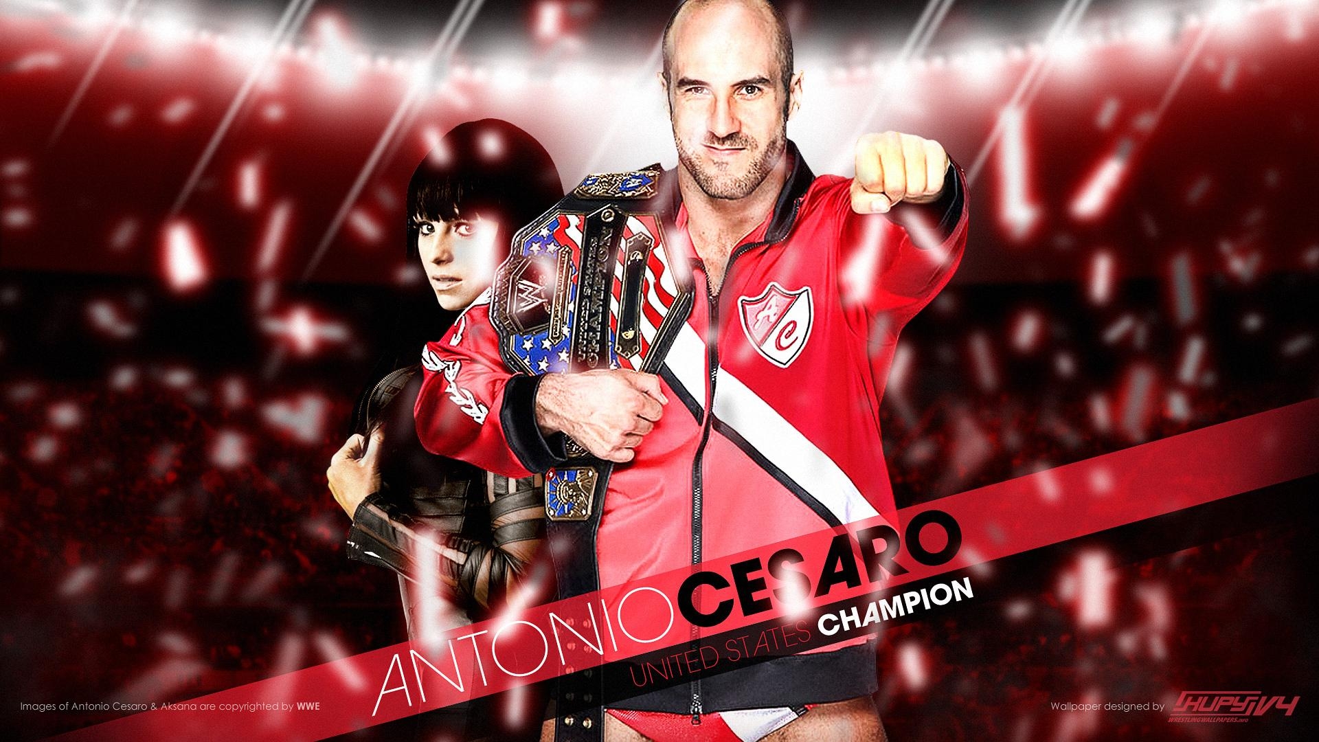 1920x1080 NEW Antonio Cesaro as WWE United States Champion wallpaper!, Desktop