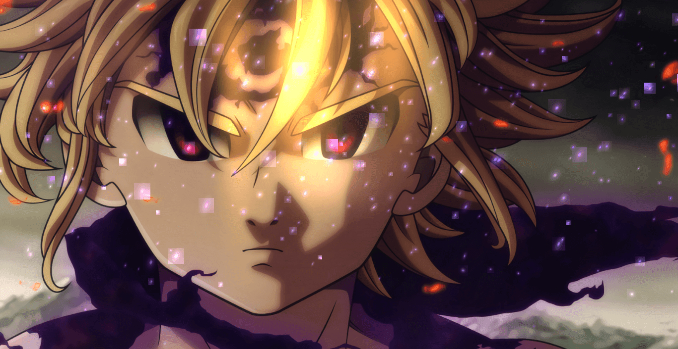 1370x710 Meliodas Assault Mode CDC [Wallpaper Engine Anime], Desktop