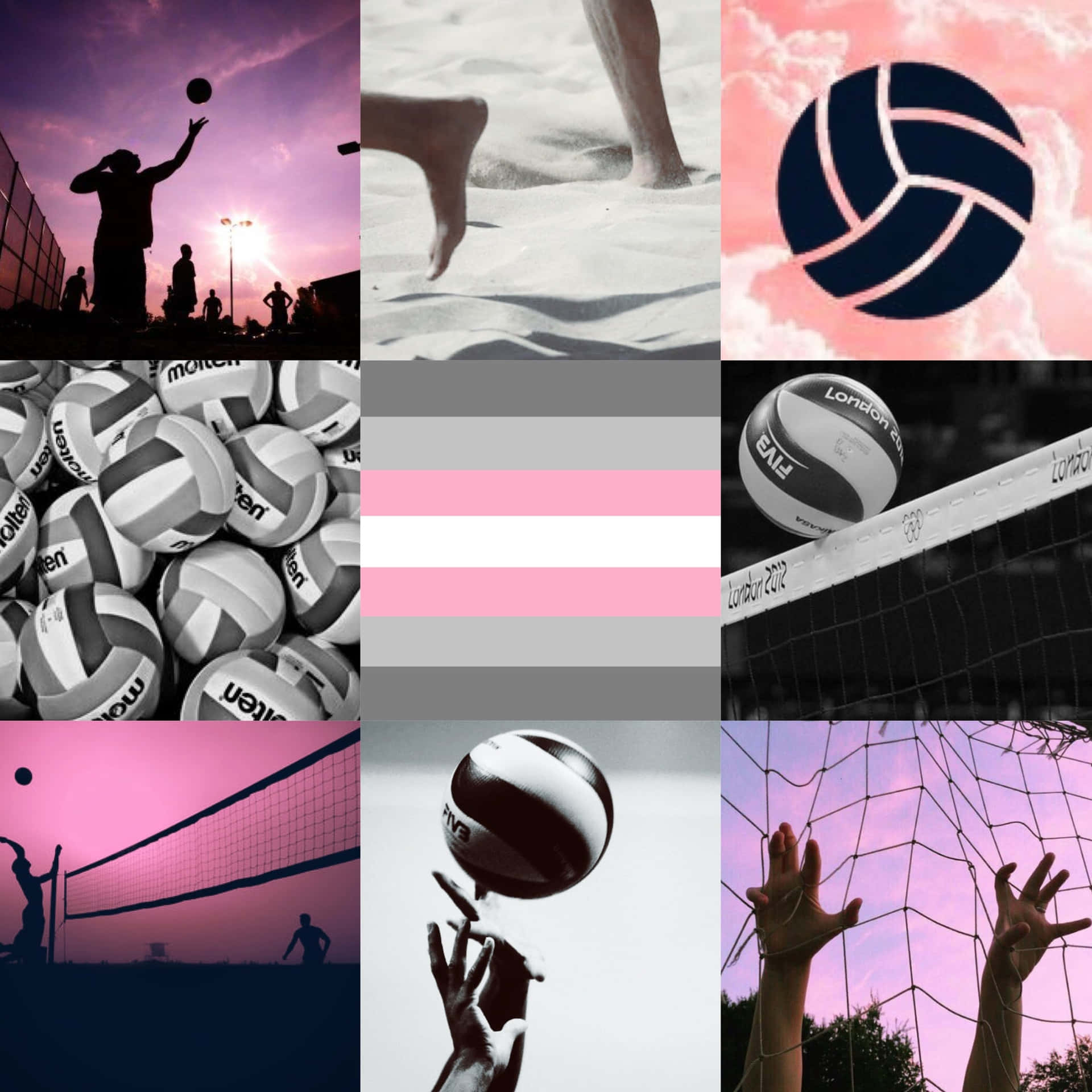 1920x1920 An Adorable Volleyball Player Showcases, Phone