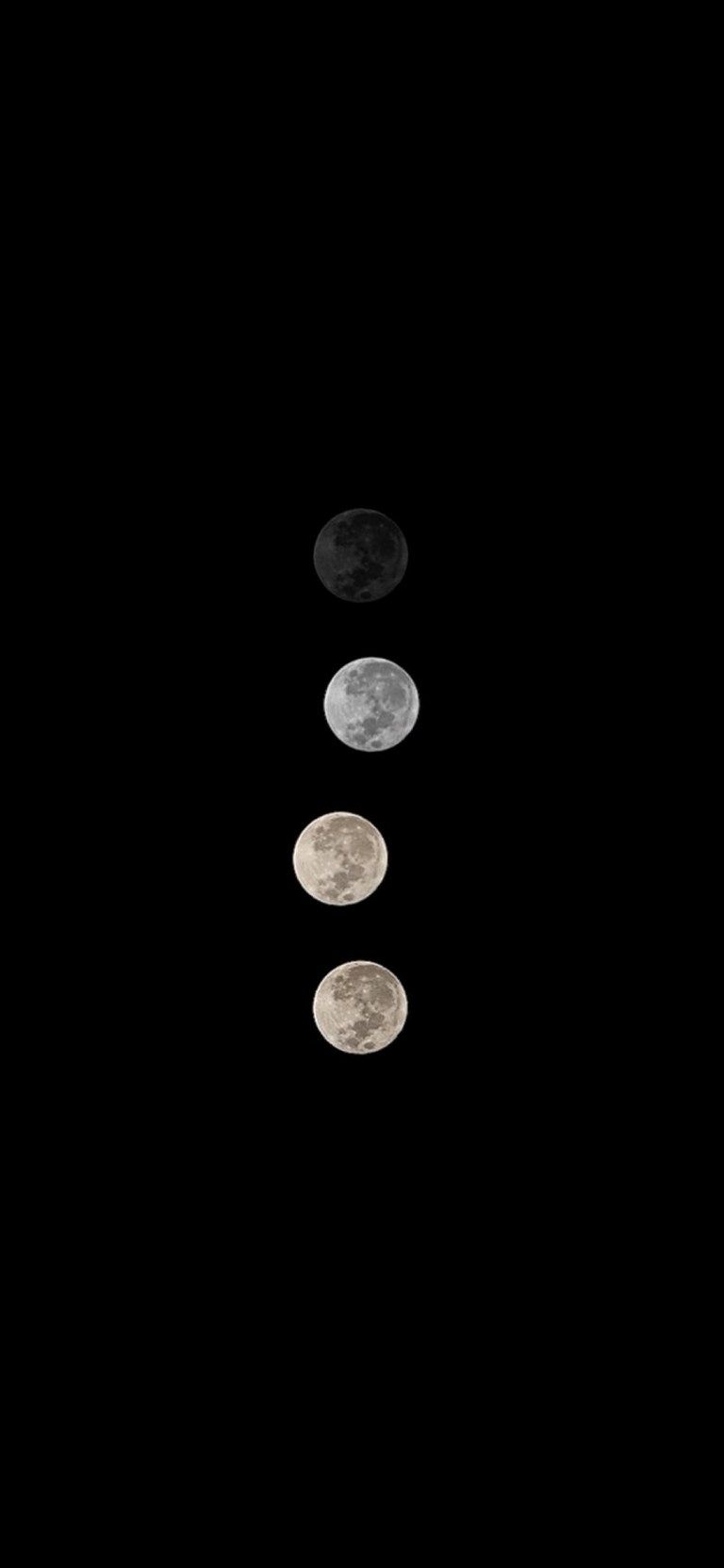 770x1670 Darkness Moon Amoled Full HD Android Wallpaper 1080×2340, Phone