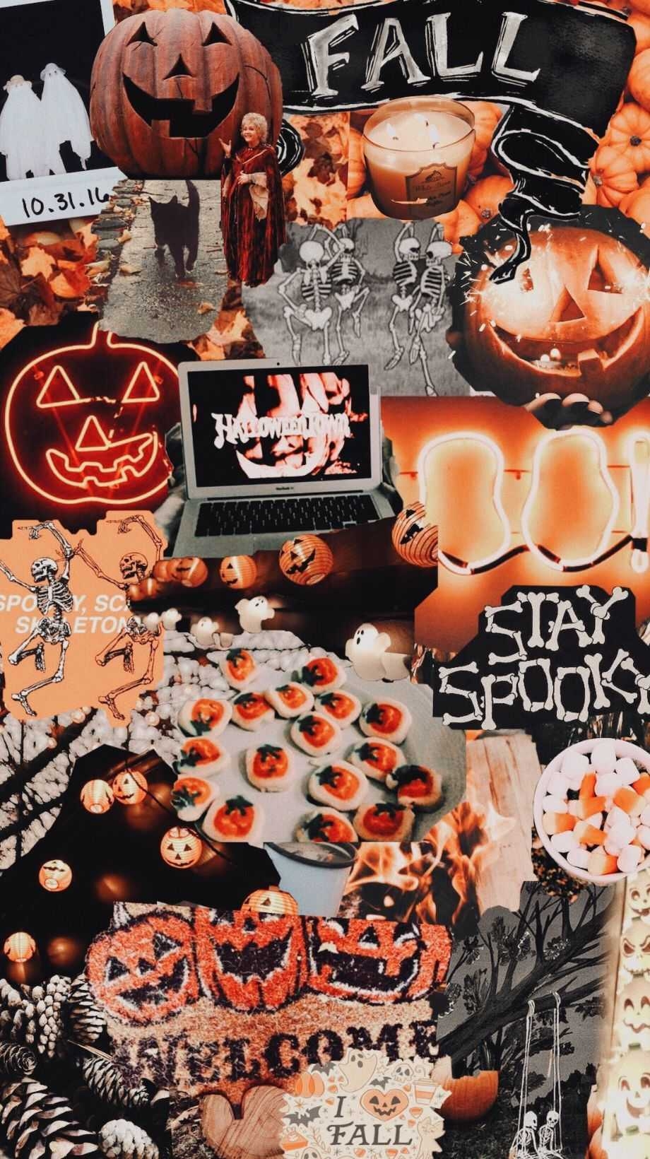 920x1640 Halloween Aesthetic Wallpaper, Phone