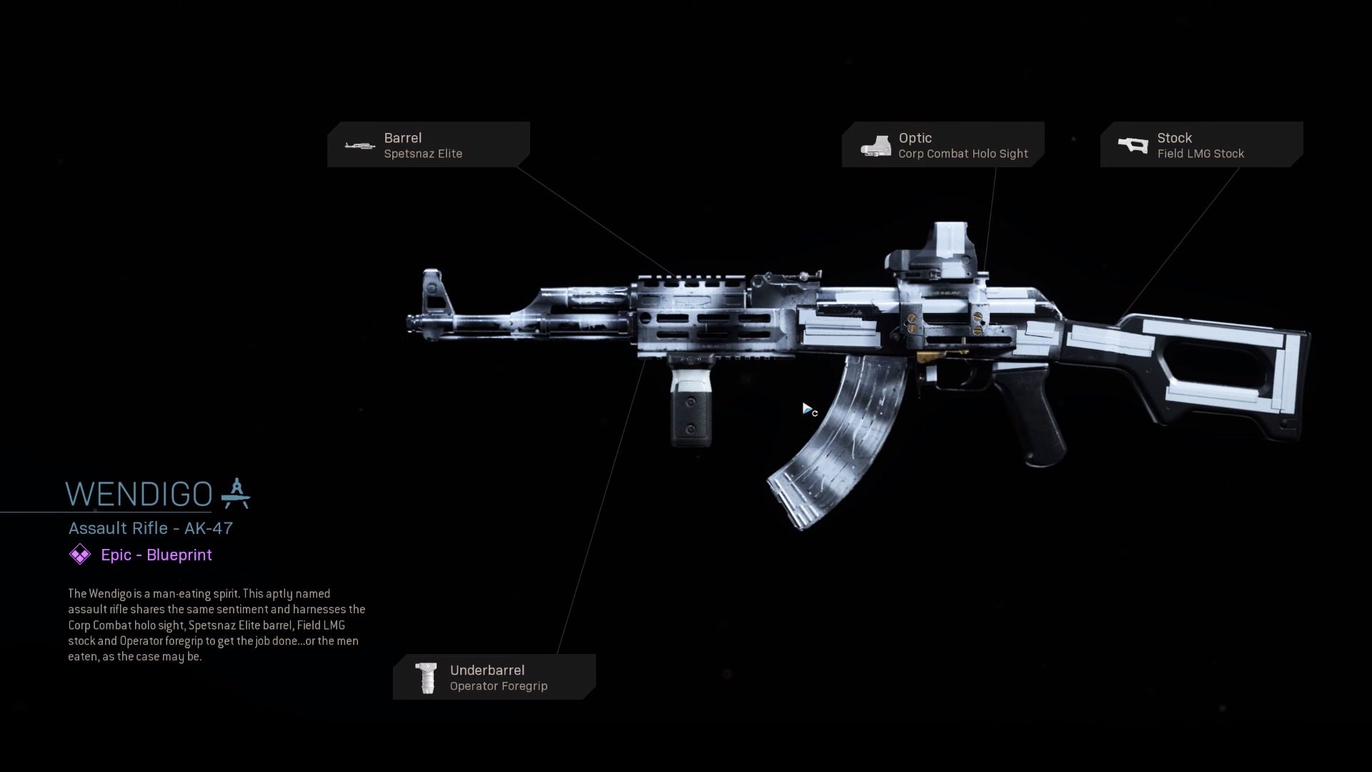 1920x1080 Wendigo Warzone Weapons Blueprint of Duty, Desktop