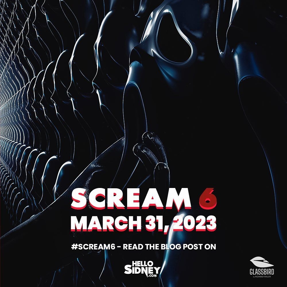 1000x1000 HelloSidney.com on Instagram: “Paramount confirms the release date of SCREAM sequel to March 2023. Read more, Phone