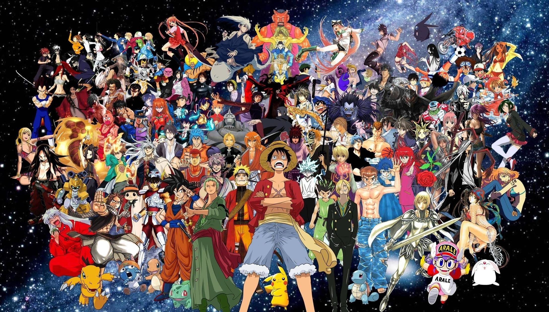 2220x1260 All Anime Characters HD, Desktop