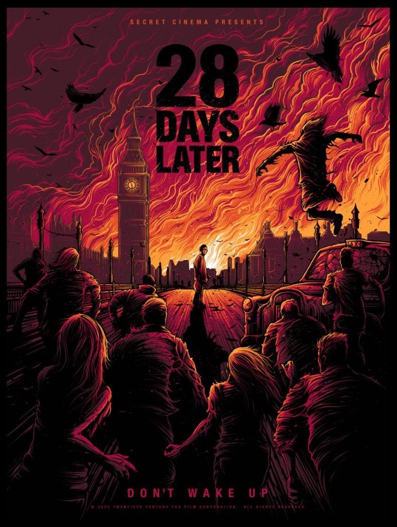 800x1060 Days Later By Dan Mumford Days Later Movie Poster, Phone