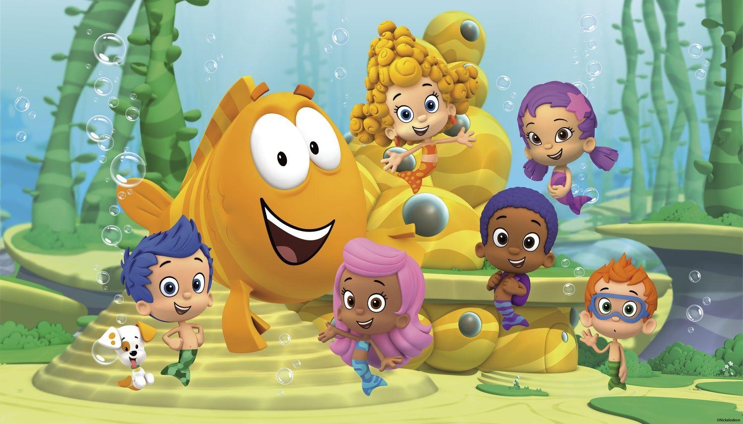 1500x860 Fantasy Art Tranding Bubble Guppies Wallpaper So Cute Cartoons, Desktop