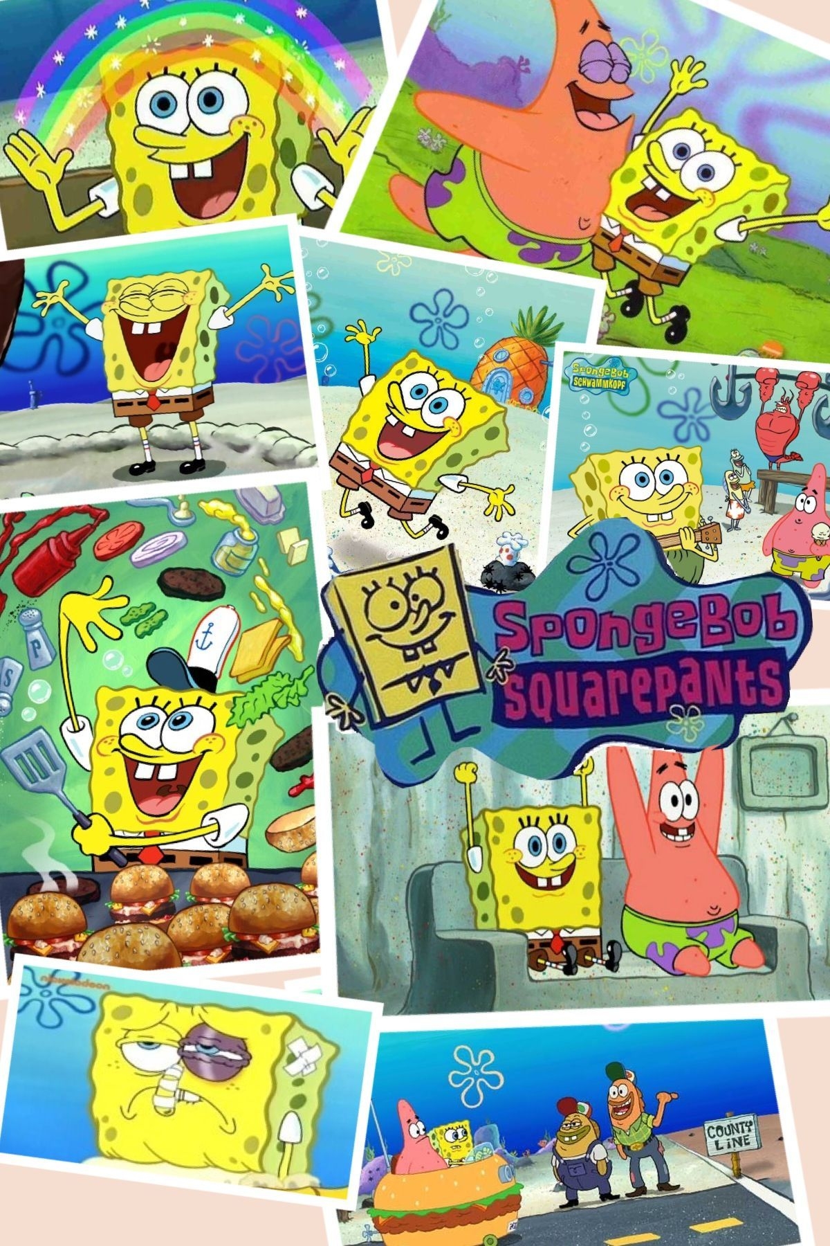 1200x1800 My spongebob collage ;). Spongebob wallpaper, Spongebob, Cartoon collage, Phone