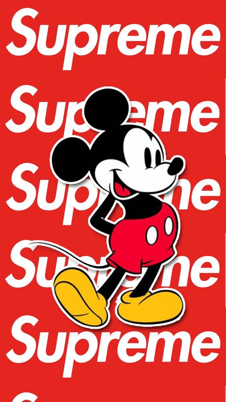 720x1280 Mickey Mouse Supreme Wallpaper, Phone