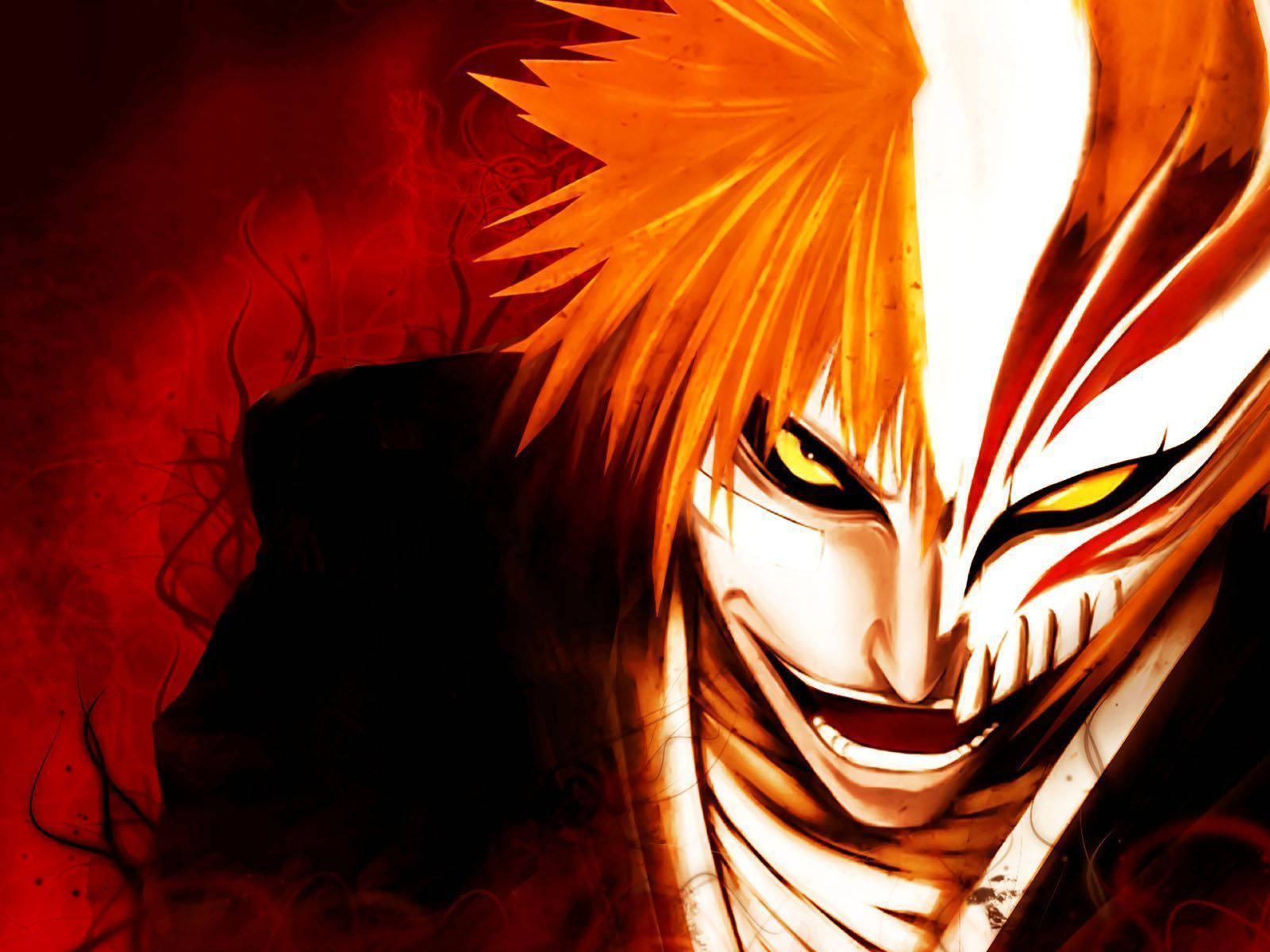 1600x1200 Download Hollow Ichigo Bleach Anime Discord PFP Fanart Wallpaper, Desktop