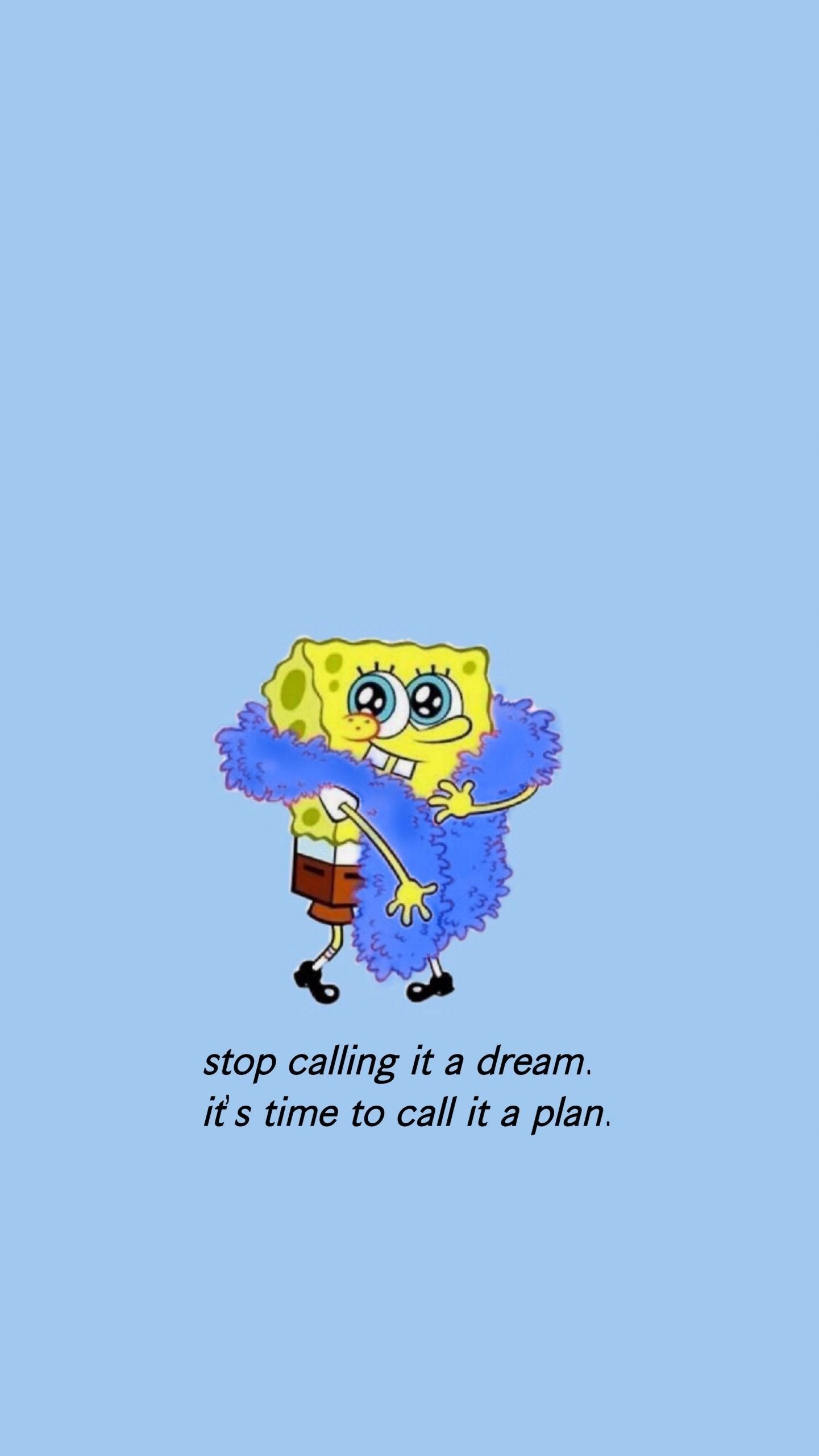 1450x2560 iPhone Cartoon Aesthetic Spongebob Wallpaper, Phone