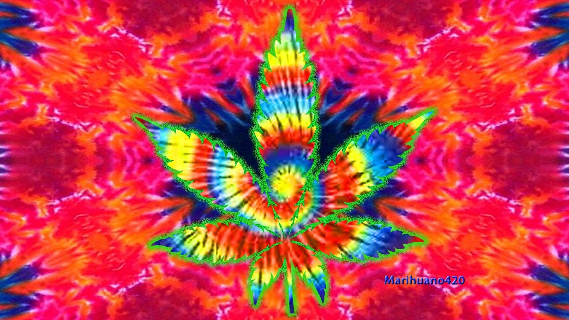 1920x1080 Free download Trippy Weed Background Tumblr Hippie wallpaper weed, Desktop