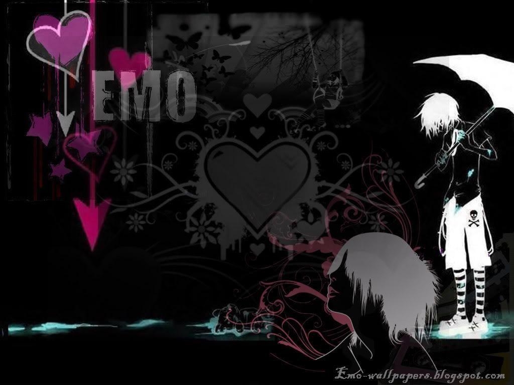 1030x770 Emo Black Wallpaper, Desktop