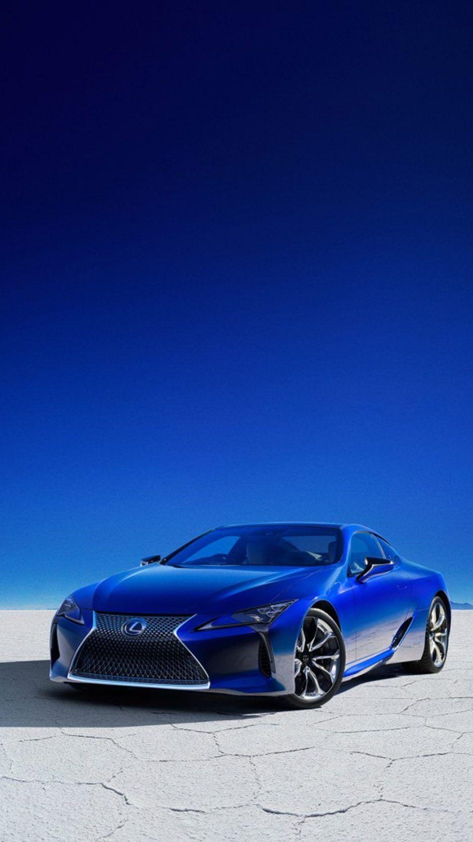 950x1690 Lexus LC 500H Structural Blue Edition. Car Wallpaper. Lexus cars, Phone