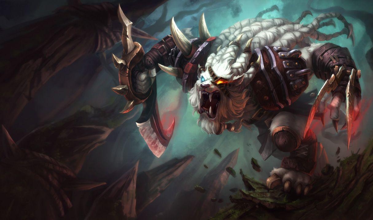 1220x720 Rengar (League Of Legends) HD Wallpaper. Background. Warriors, Desktop