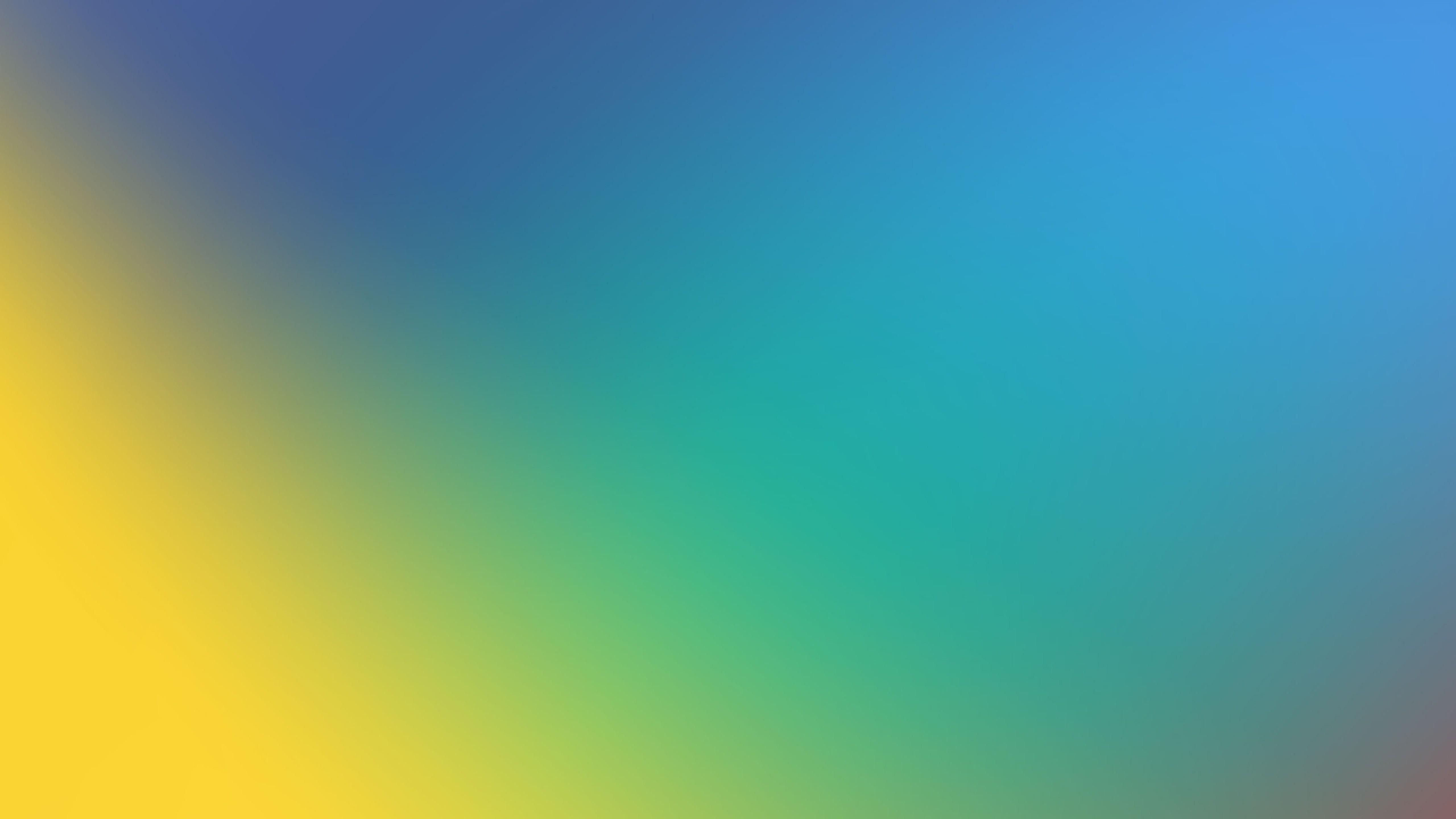 5120x2880 Wallpaper Gradient, Blue, Yellow, HD, 4K, Minimal, Desktop