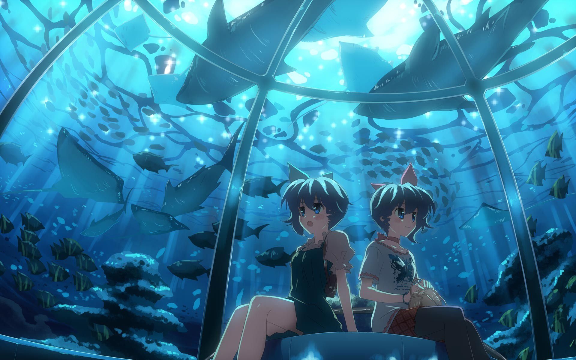 1920x1200 underwater anime. Anime, Anime art, HD anime wallpaper, Desktop