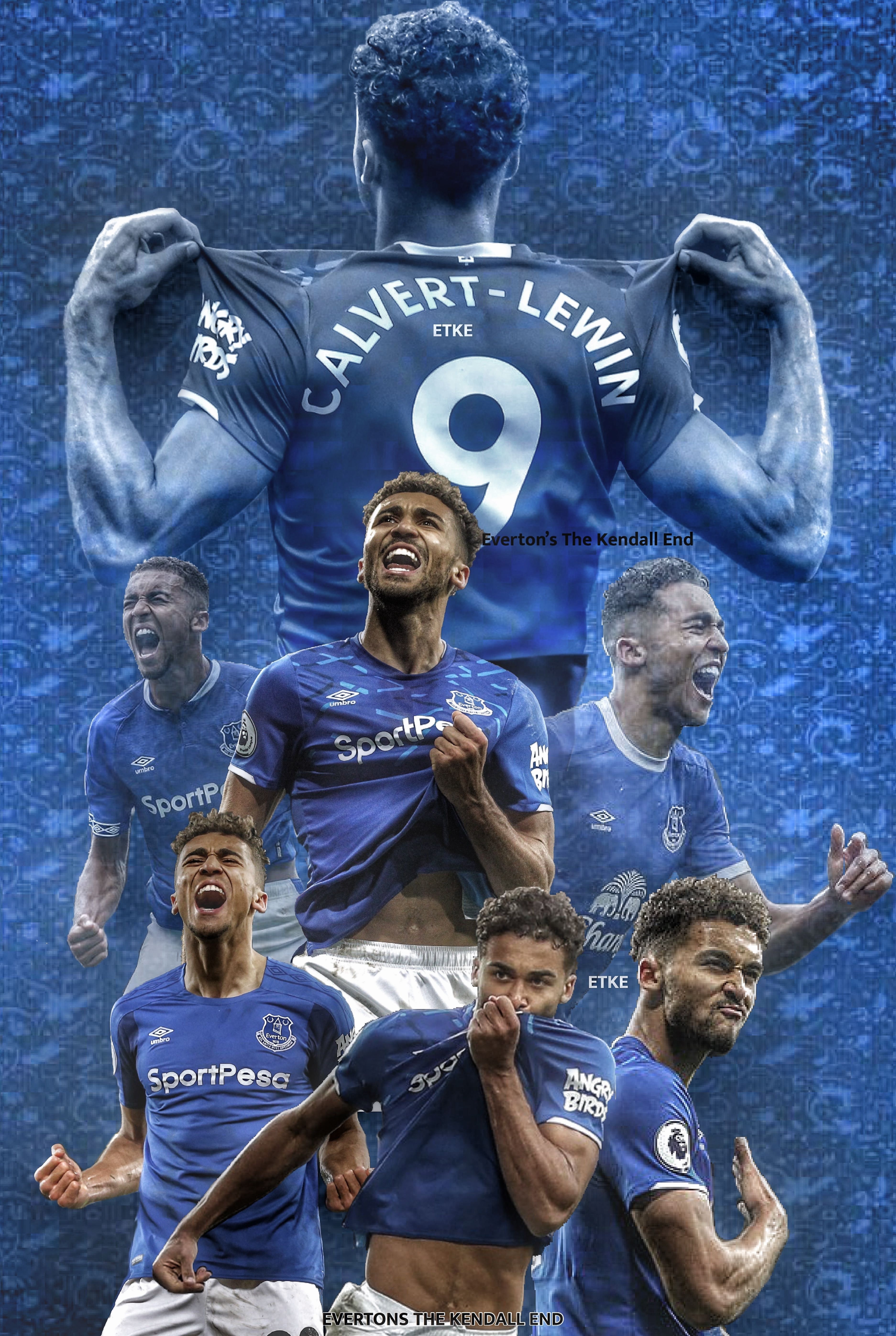 3750x5590 Dominic Calvert Lewin ETKE. Everton football club, Everton, Everton wallpaper, Phone