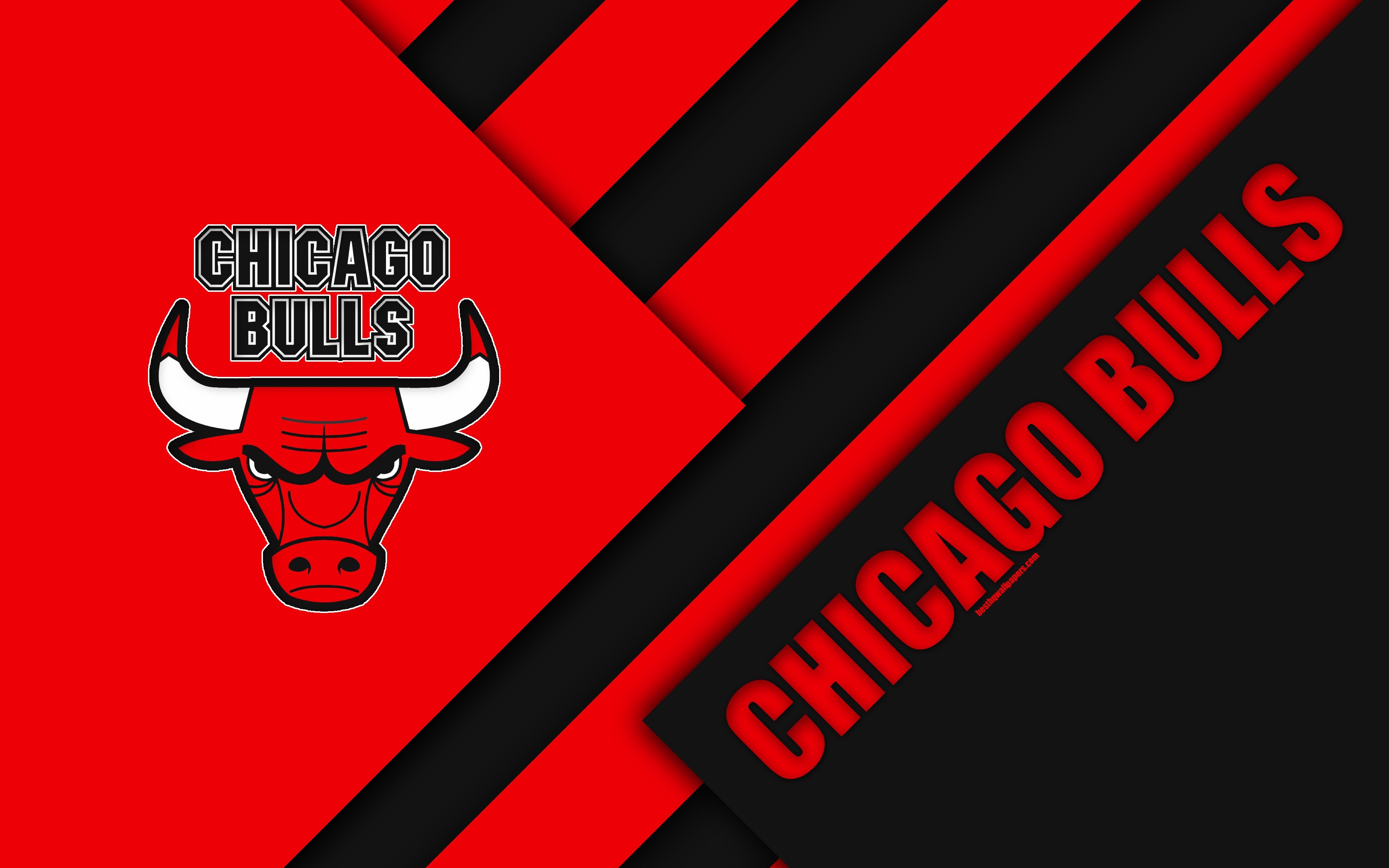 3840x2400 Chicago Bulls Logo Wallpaper HD, Desktop