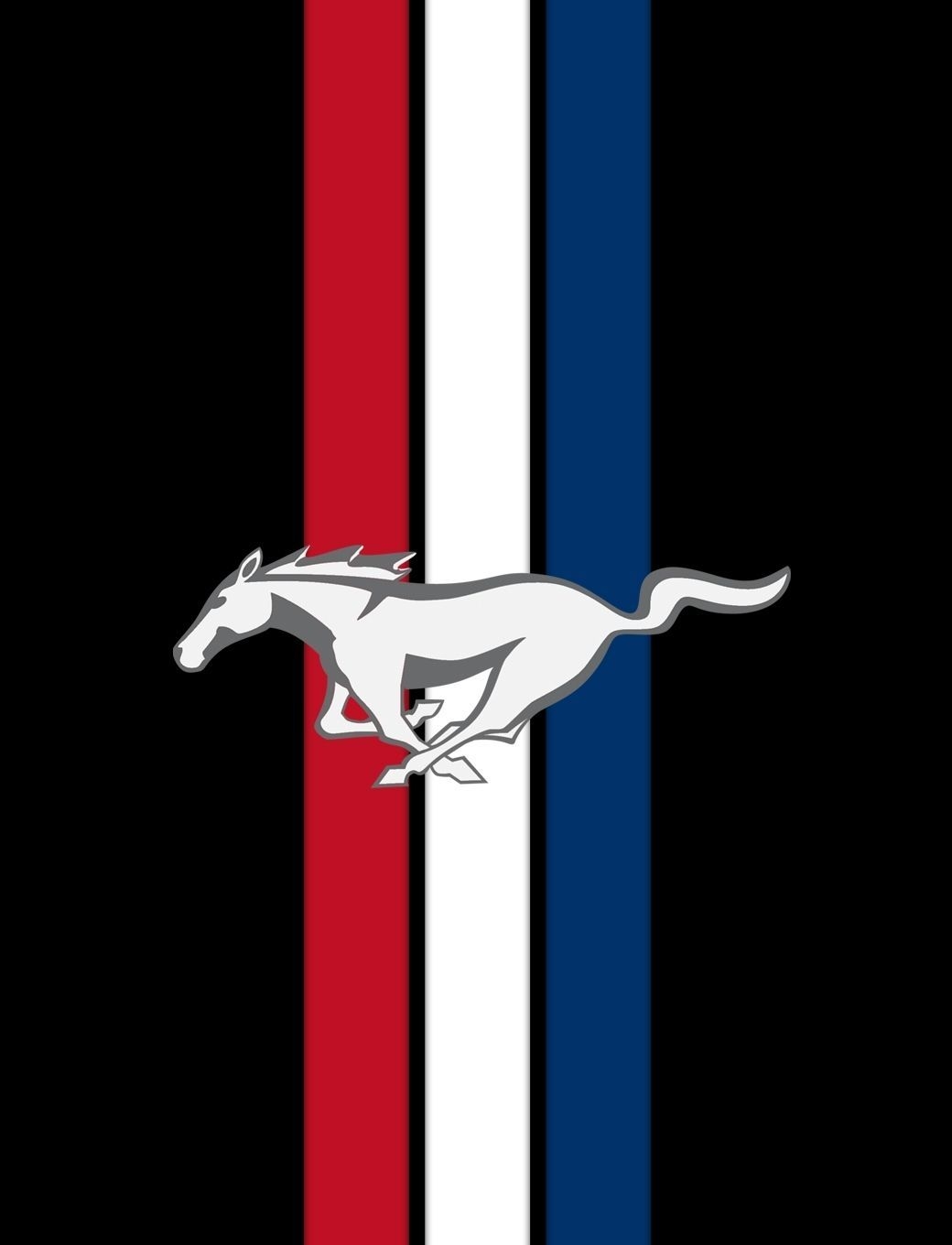 1040x1360 Ford Mustang Logo Wallpaper iPhone, Phone