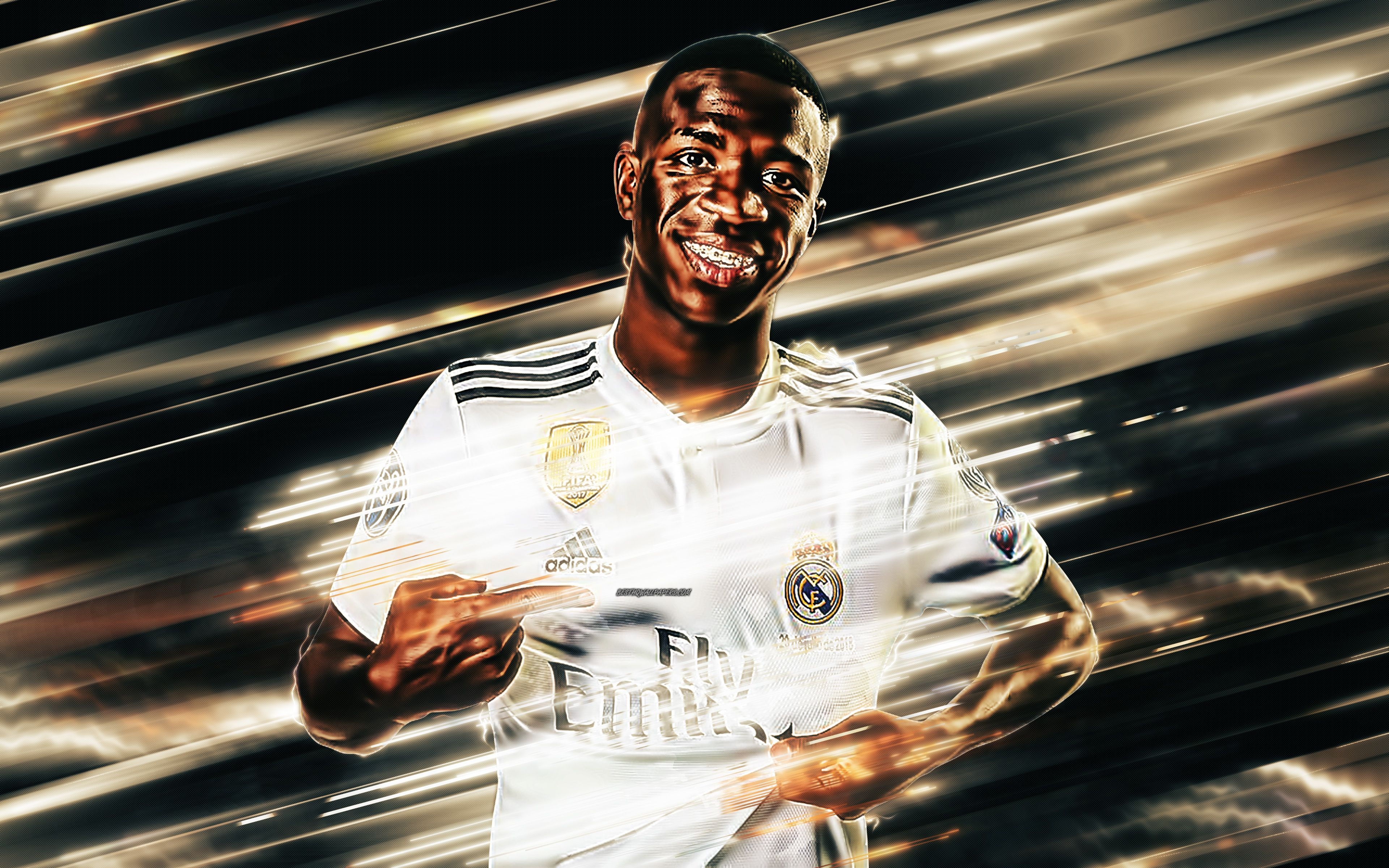 3840x2400 Vinicius Jr Wallpaper Free, Desktop