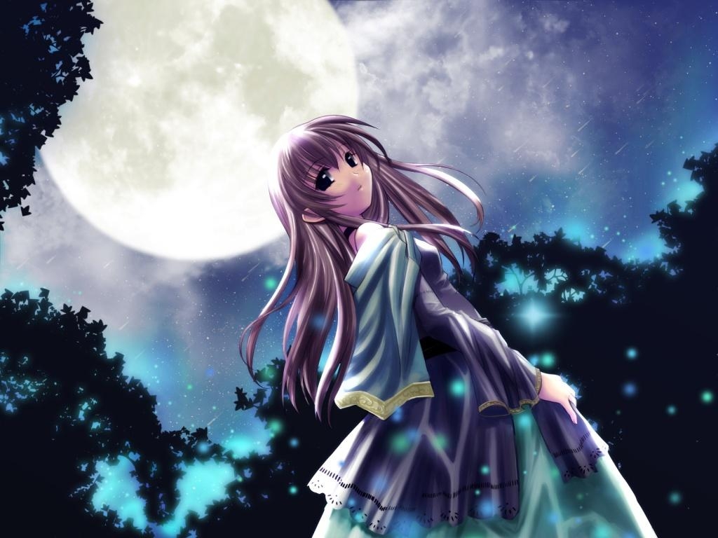 1030x770 Anime Moon Princess Wallpaper, Desktop