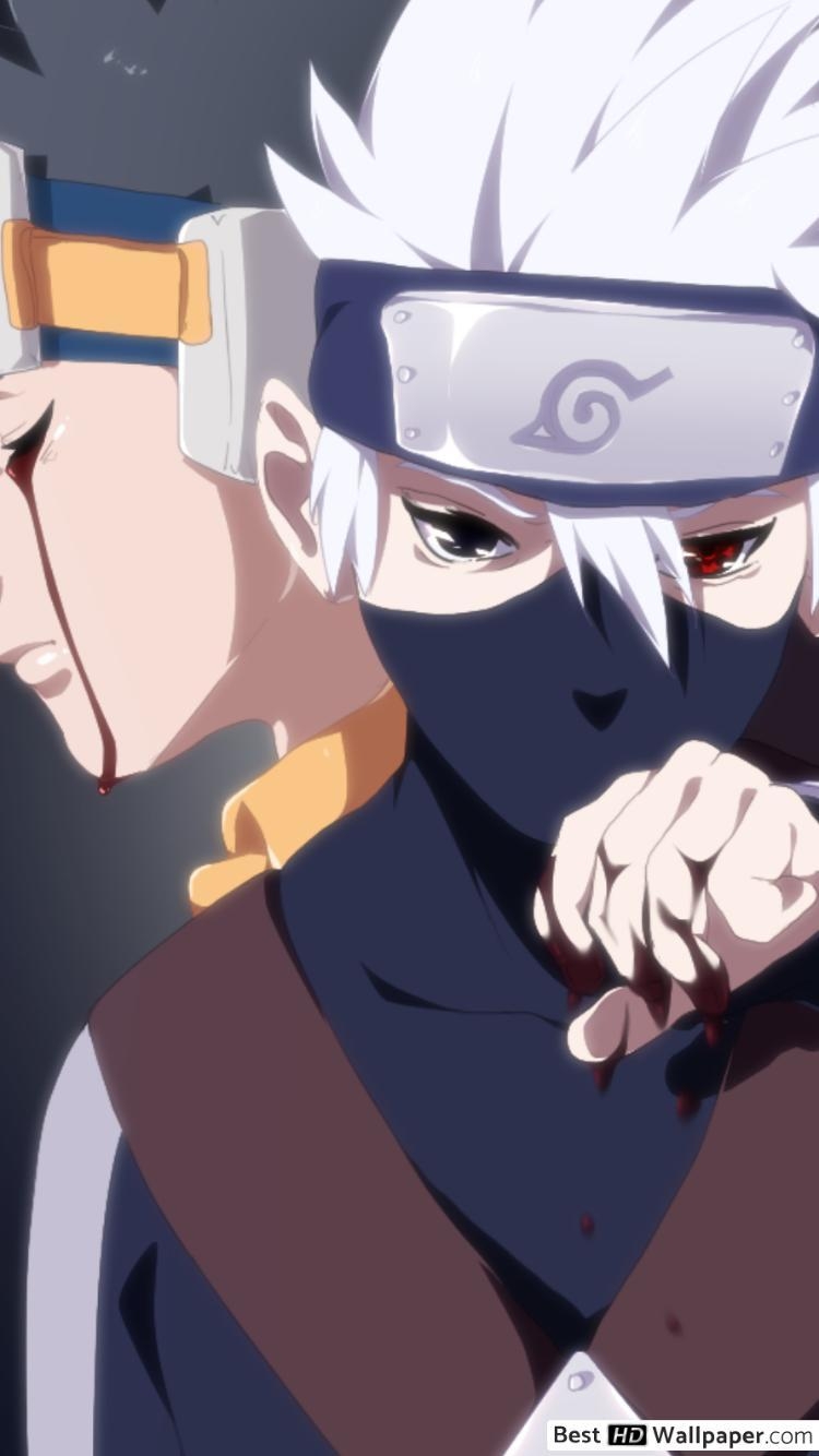 750x1340 Naruto Shippuden Hatake, Obito Uchiha, Rin Nohara HD, Phone