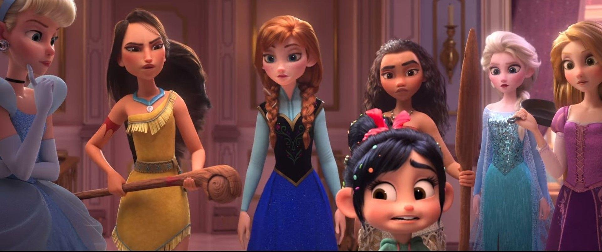 1920x810 Disney Princess image The Disney Princesses in Ralph Breaks, Dual Screen