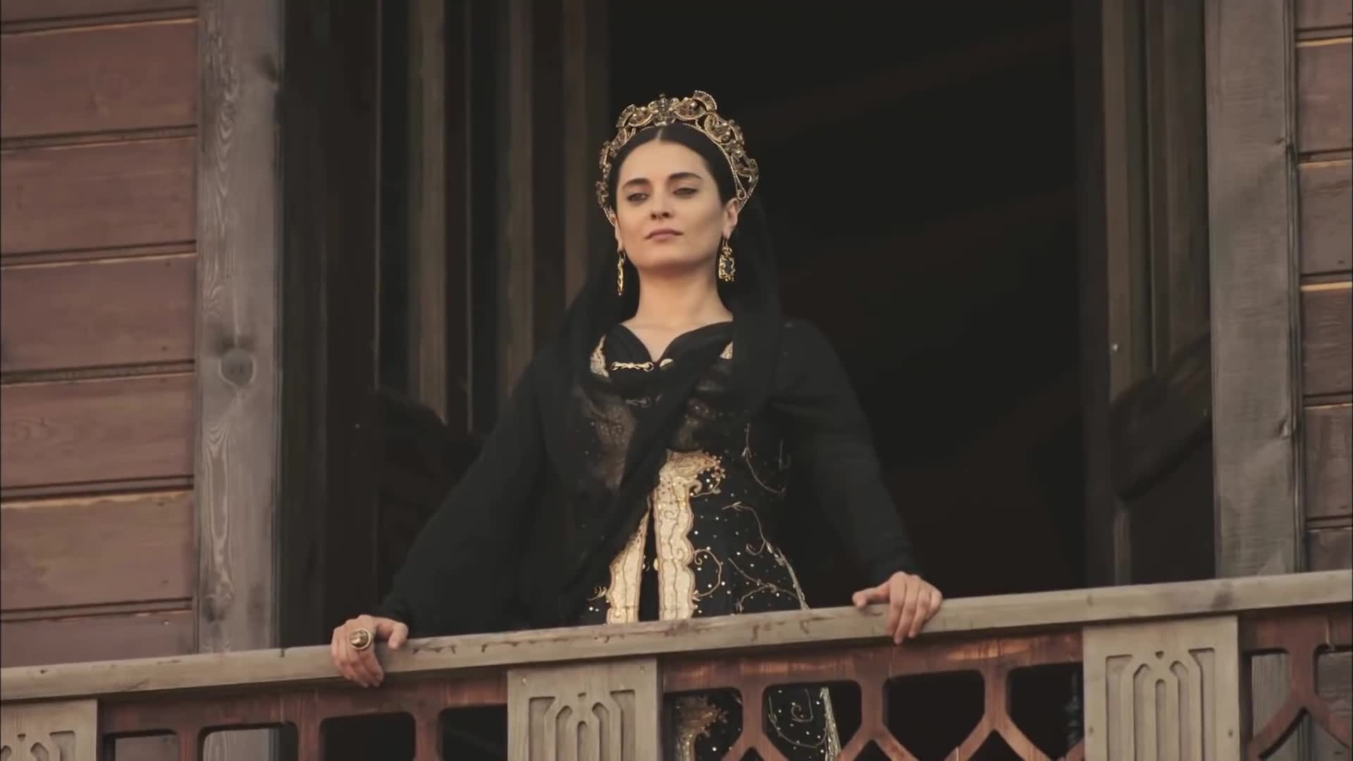 1920x1080 Muhteşem Yüzyıl Kösem 30.Bölüm. Halime Sultan On A Balcony GIF, Desktop