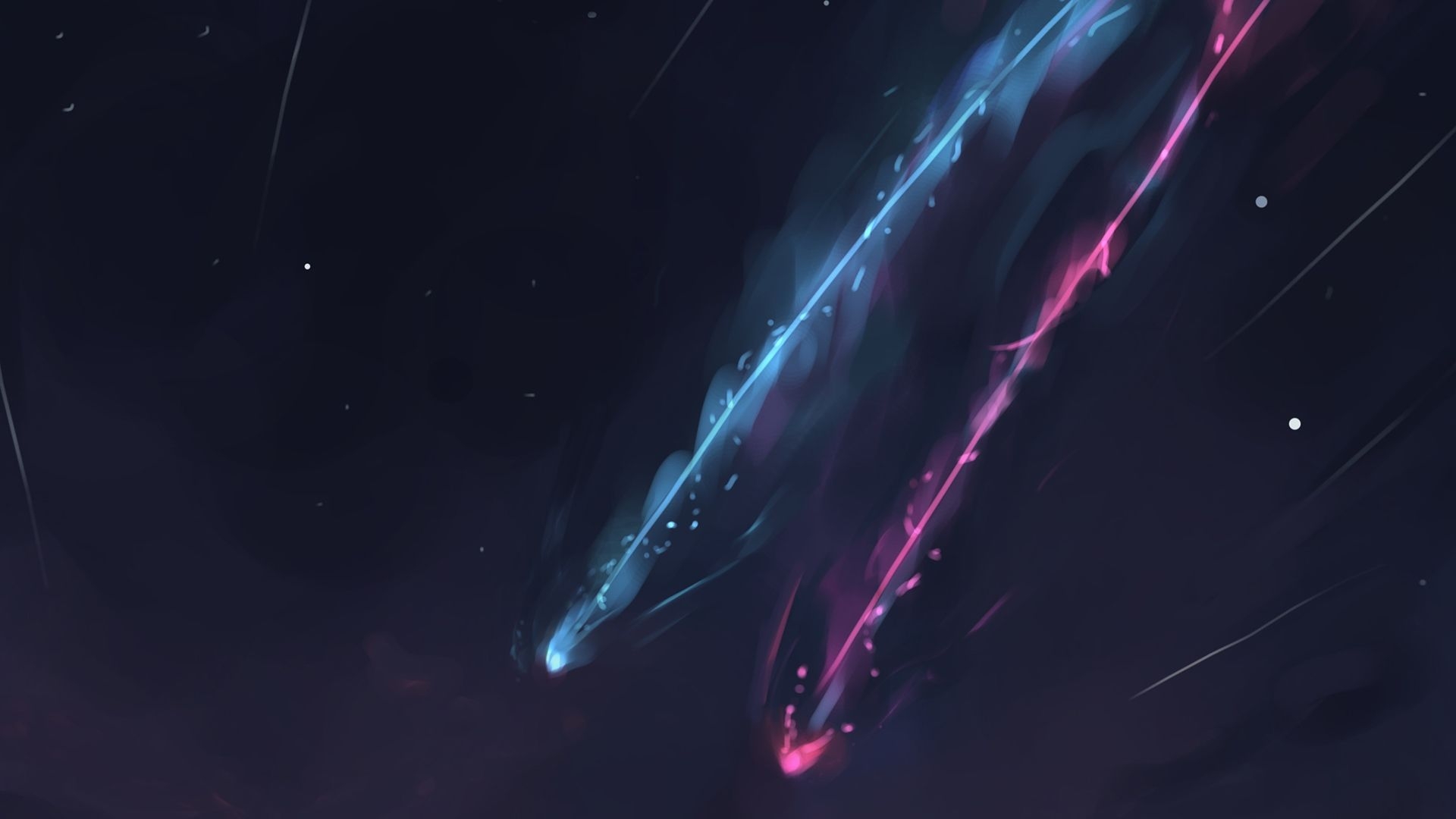 1920x1080 Your Name Anime Abstract Painting Wallpaper, HD Abstract 4K, Desktop