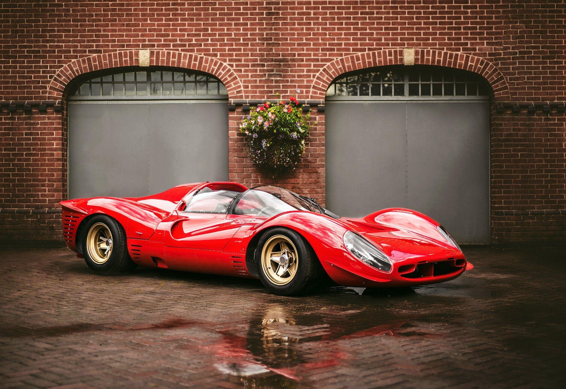 2400x1650 Ferrari 330 P 4 Drogo Supercar Classic Race Racing Rally Le, Desktop