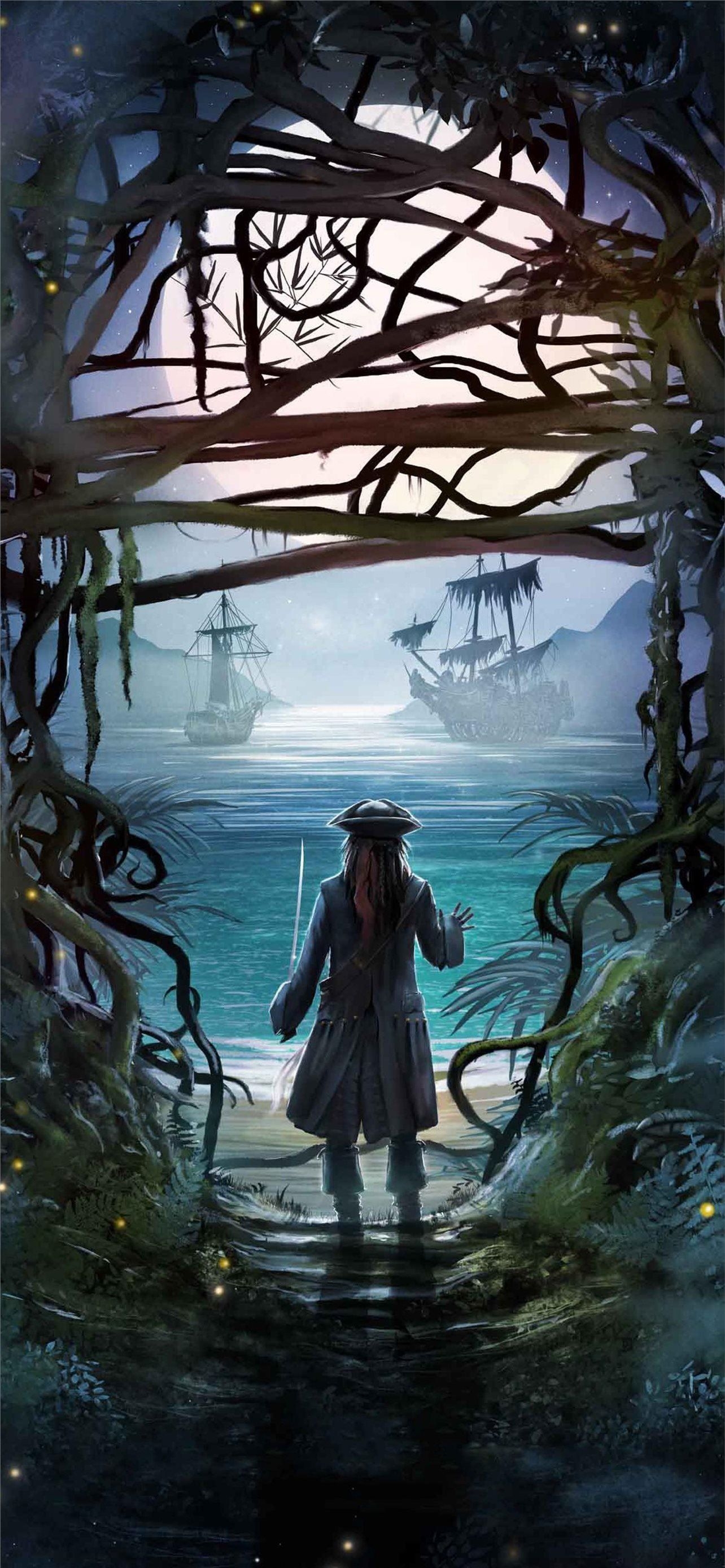 1290x2780 PIRATES OF THE CARIBBEAN iphonex #piratesofthecaribbean. Pirates of the caribbean, Johnny depp wallpaper, Caribbean art, Phone