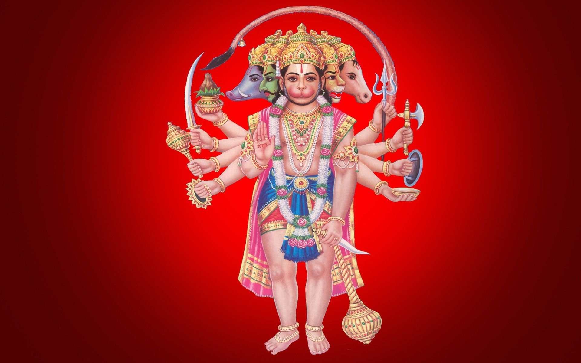 1920x1200 Hanuman Wallpaper HD, Desktop