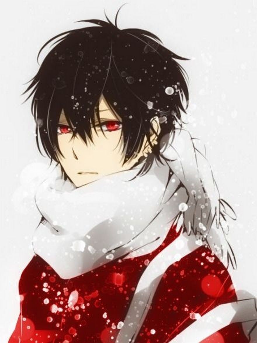 880x1180 Sign in. Black haired anime boy, Anime black hair, Anime christmas, Phone