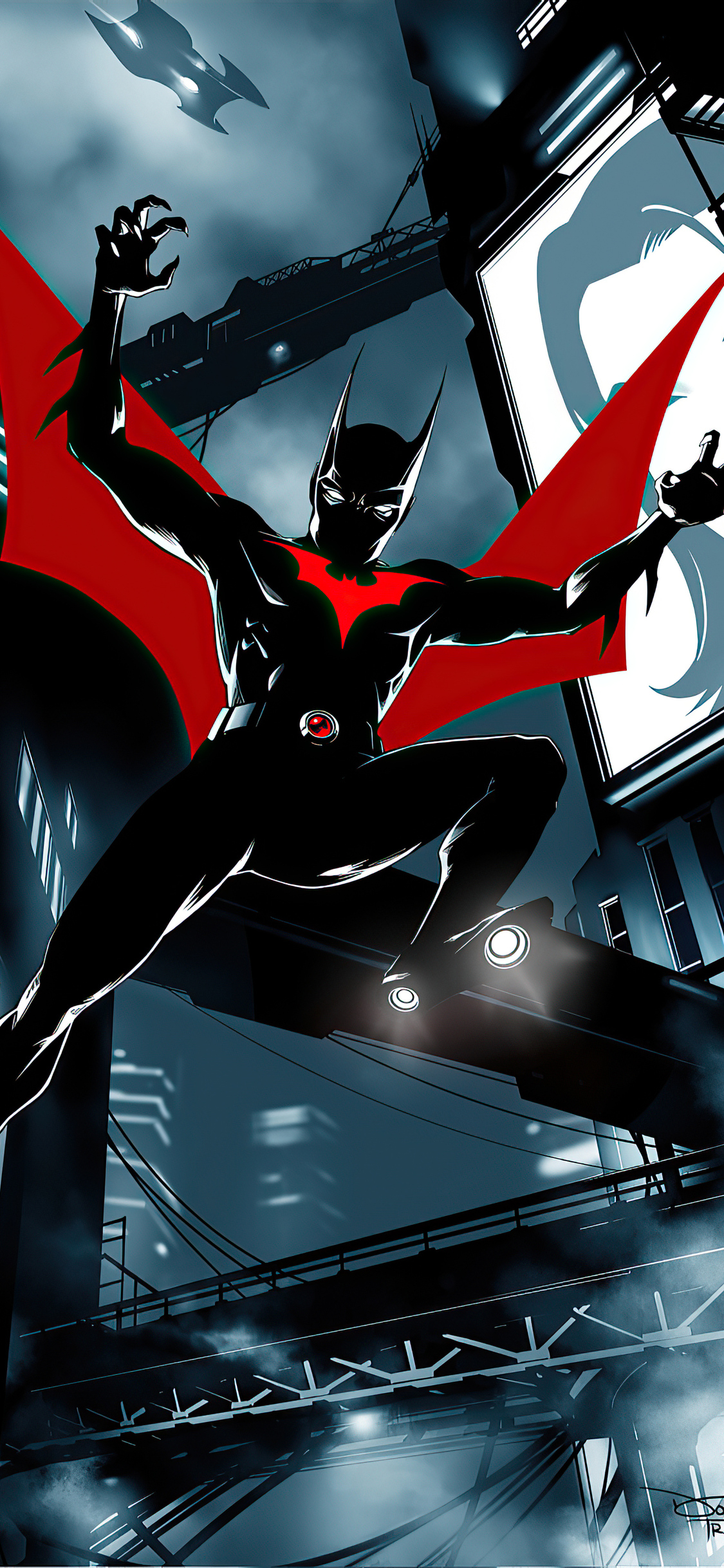 1130x2440 Batman Beyond 2020 Art New iPhone XS, iPhone iPhone X HD 4k Wallpaper, Image, Background, Photo and Picture, Phone