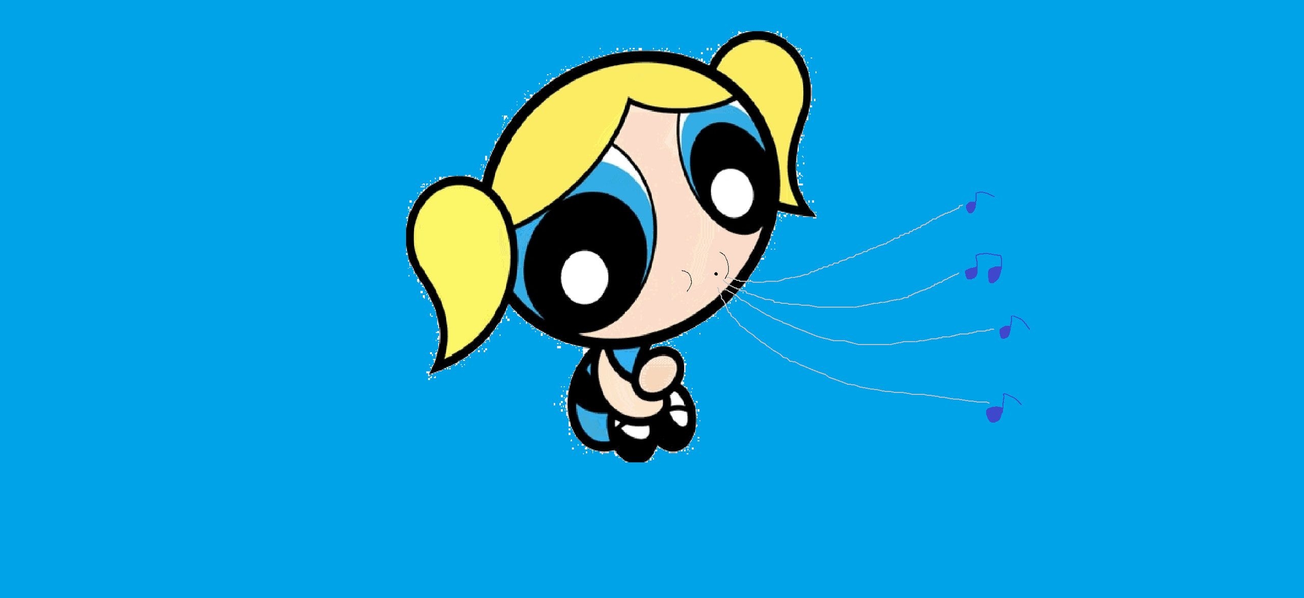 2560x1180 Powerpuff Girls iPhone Wallpaper, Dual Screen