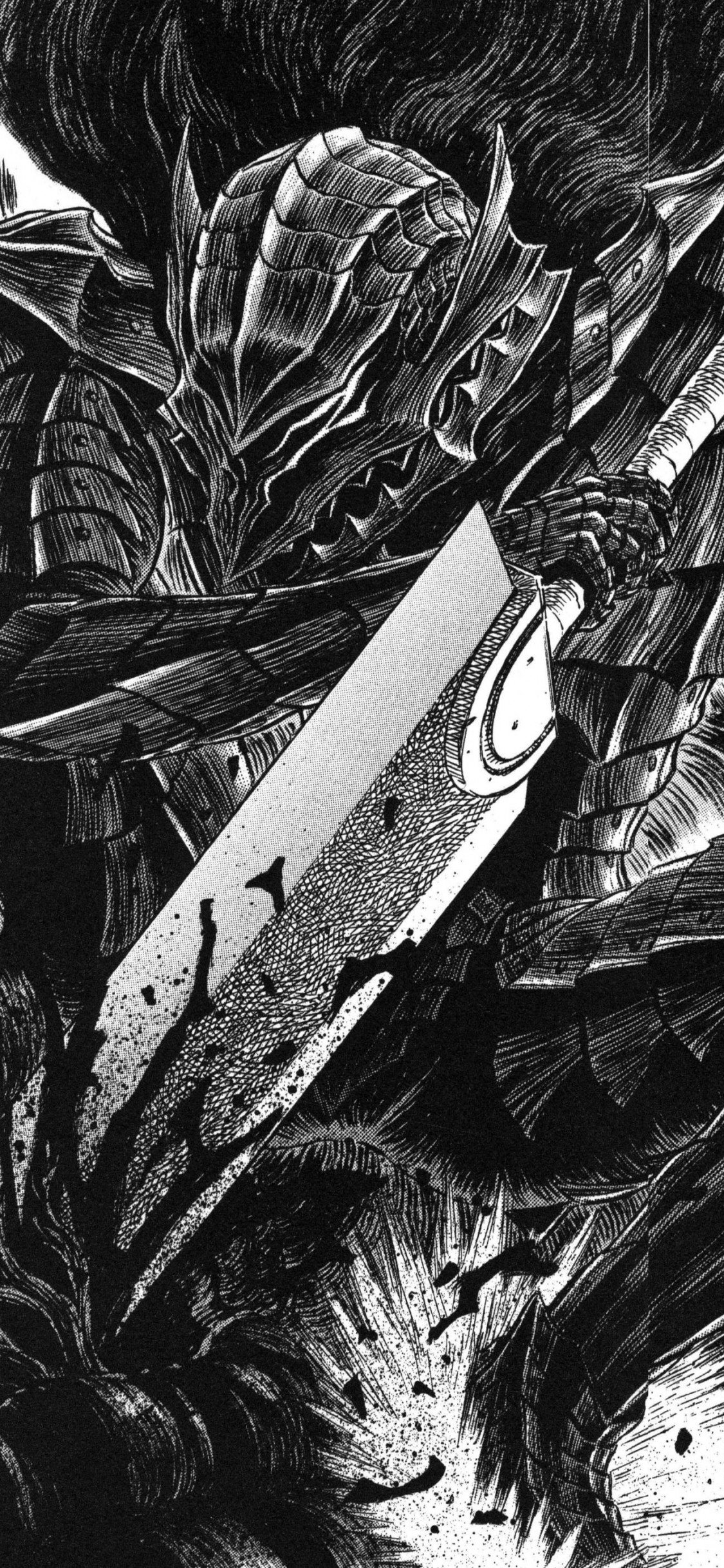 1130x2440 Berserk iPhone Wallpaper, Phone