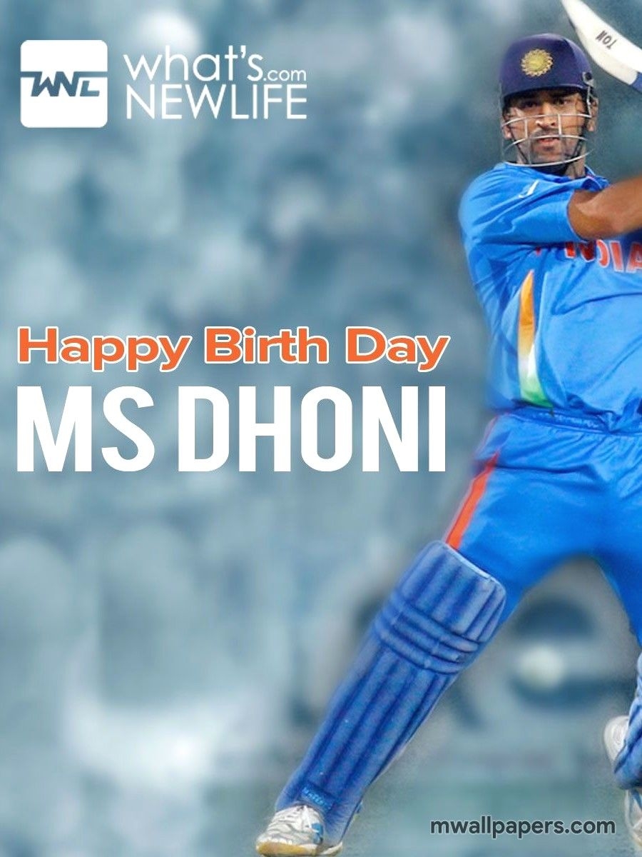 900x1200 MS Dhoni Birthday HD Image () (2021), Phone