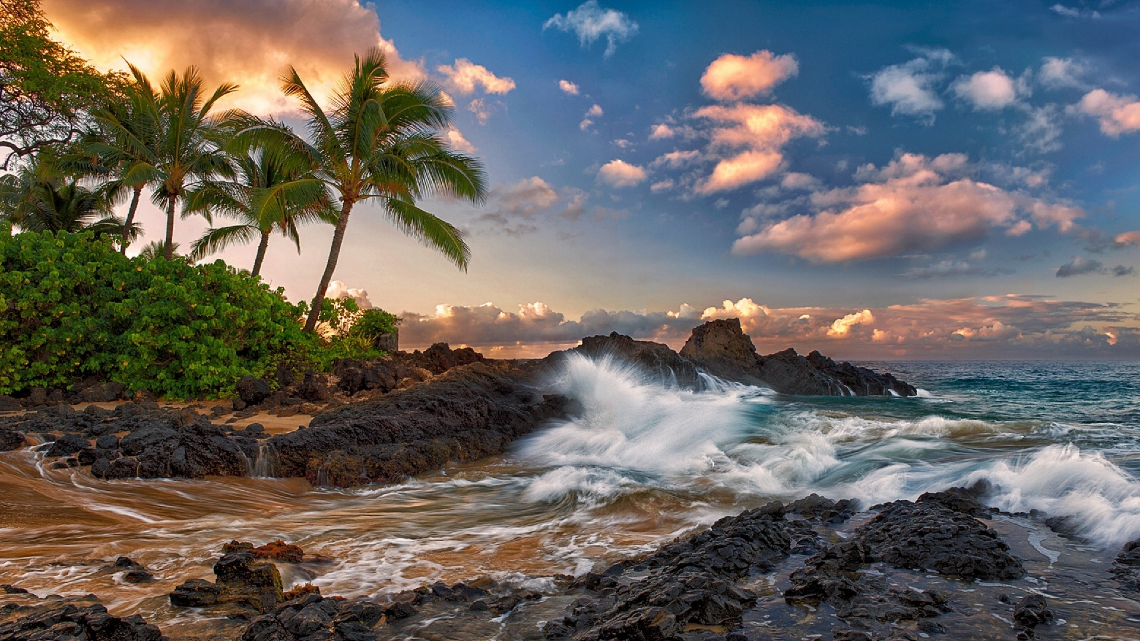 3840x2160 Hawaii Ocean Wallpaper, Desktop